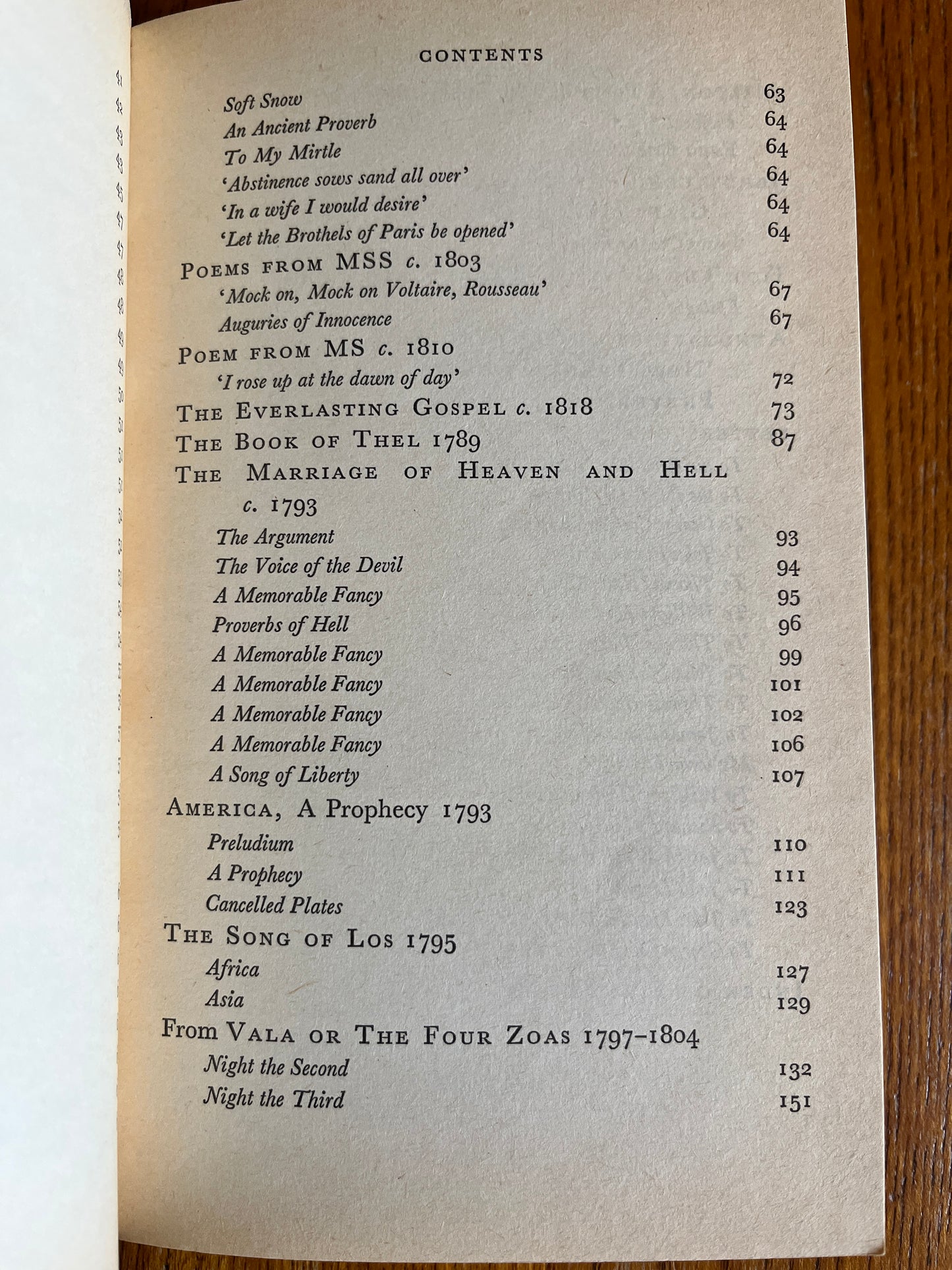 William Blake: Selected Poems and Letters - Ed. J Bronowsky