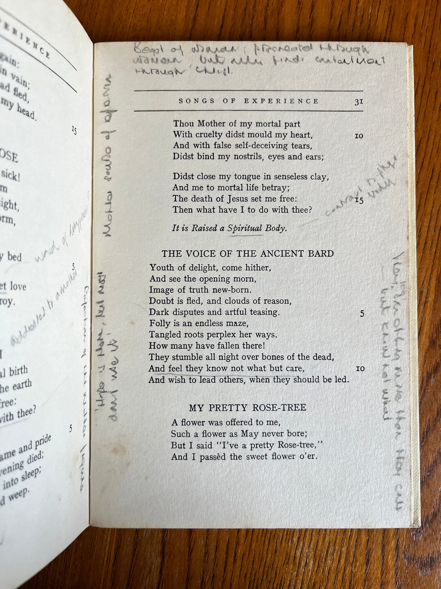 Songs of Innocence and of Experience - William Blake, ed. A M Wilkinson