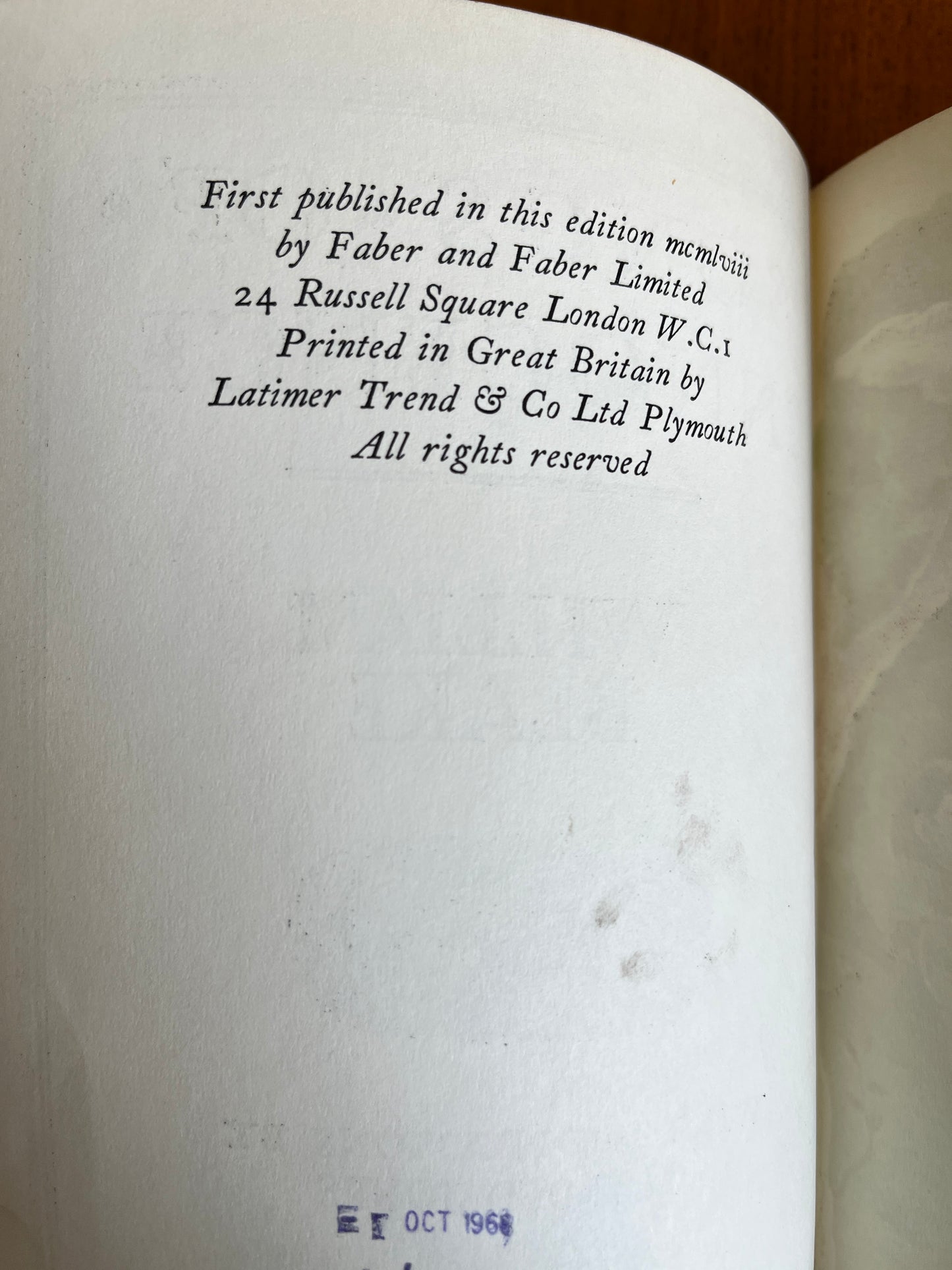 Songs of Innocence - William Blake, illus. Harold Jones (First Edition)
