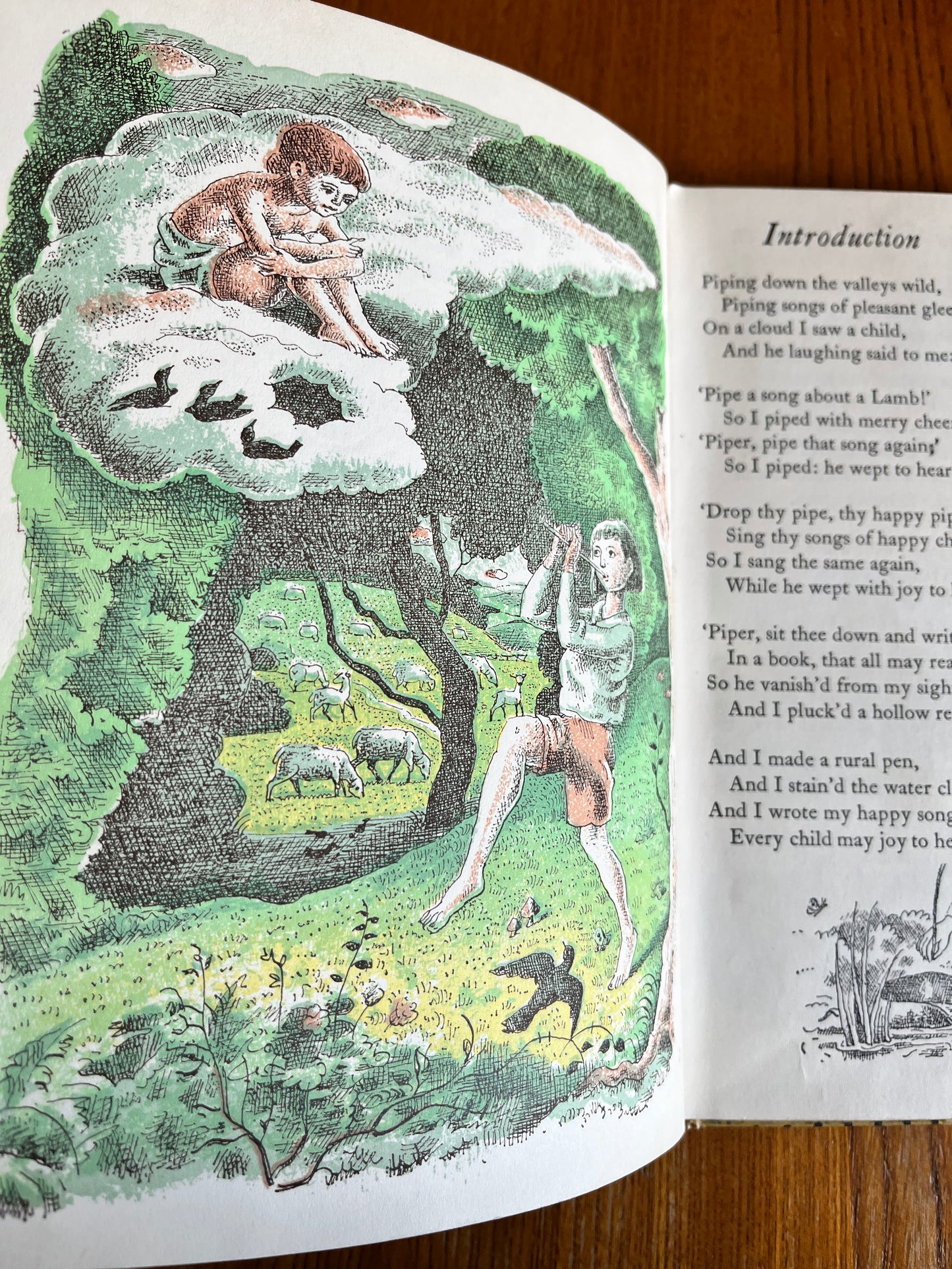 Songs of Innocence - William Blake, illus. Harold Jones (First Edition)
