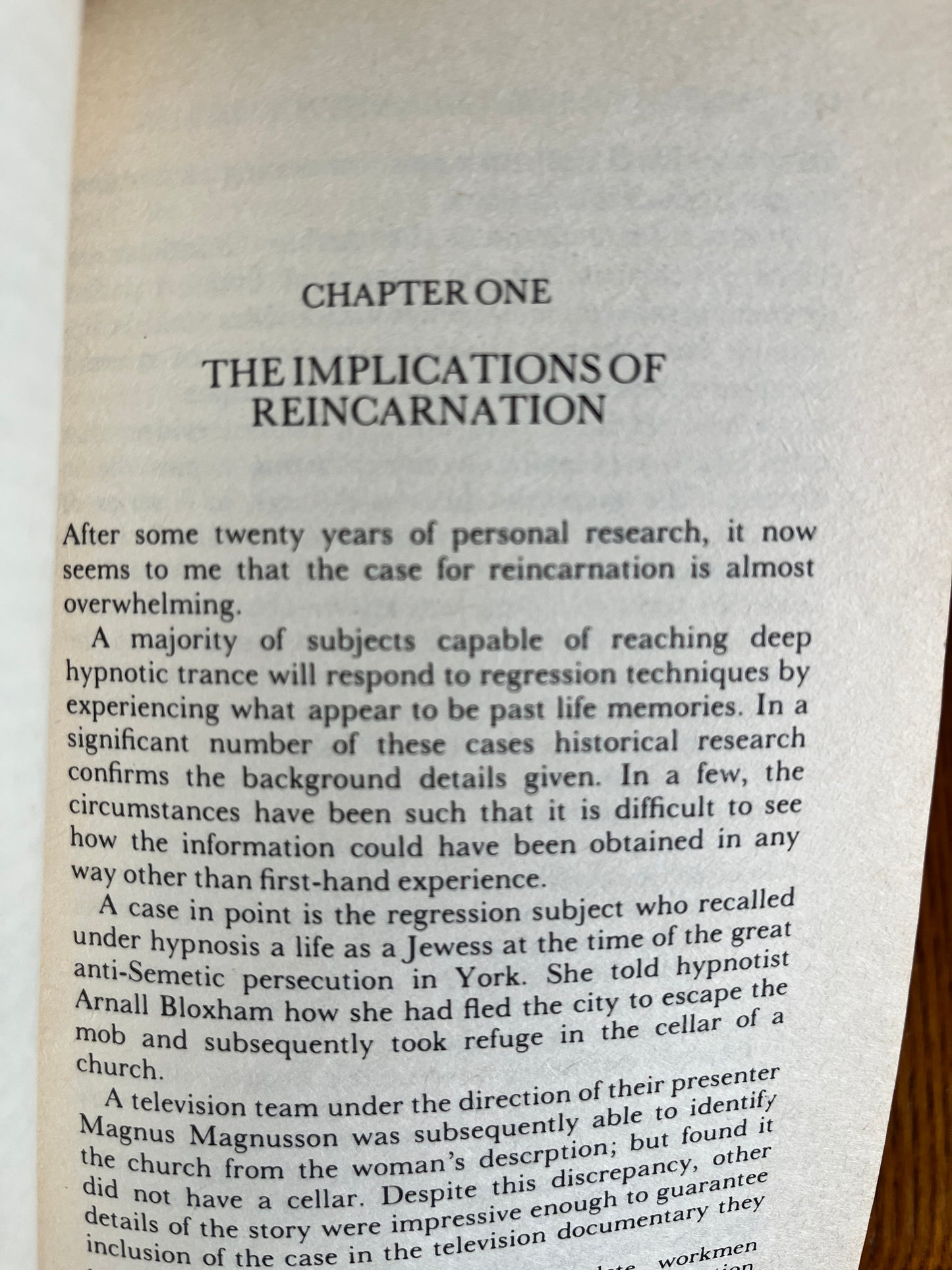 Reincarnation - J H Brennan