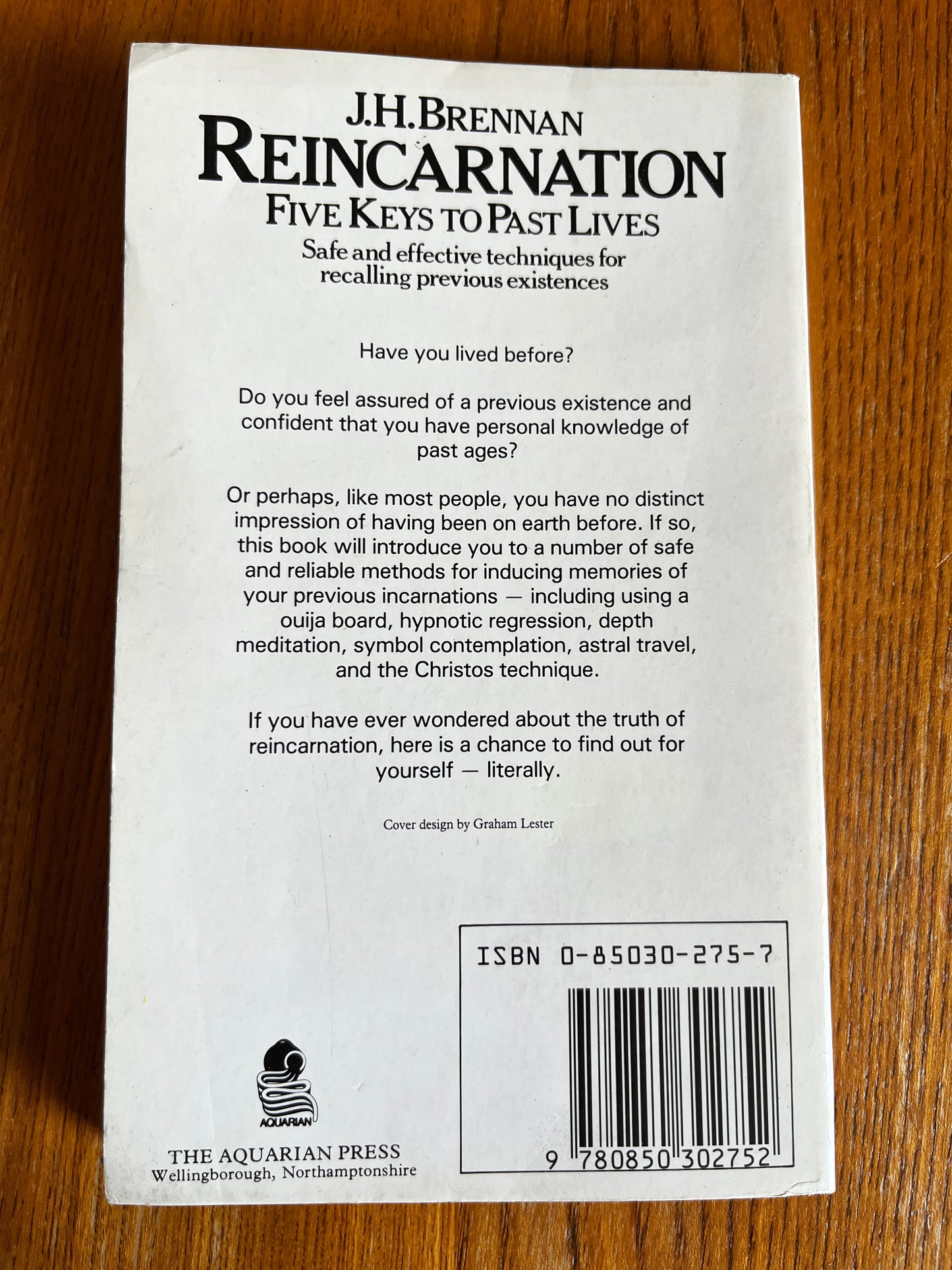 Reincarnation - J H Brennan