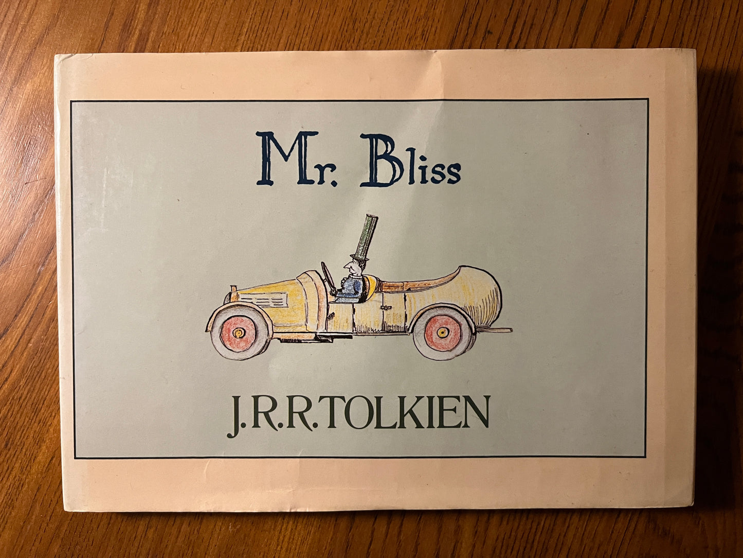 Mr Bliss - JRR Tolkien (1982 first edition, second impression)