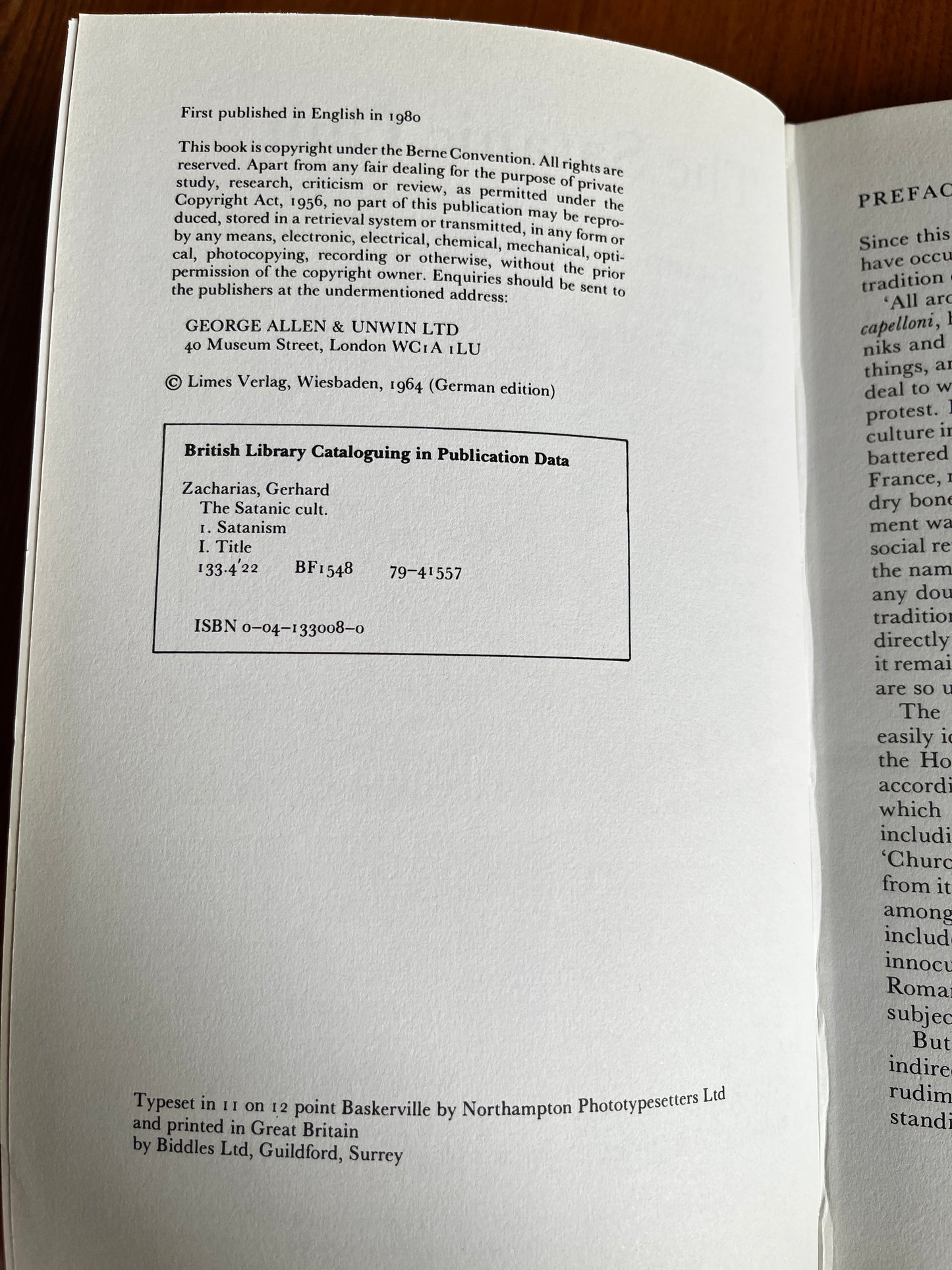 The Satanic Cult - Gerhard Zacharias (First Edition)