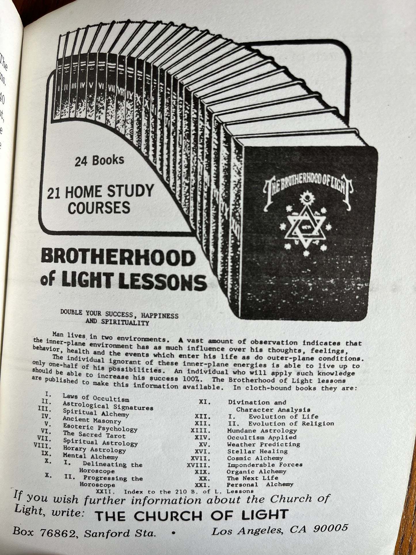 The Sacred Tarot: The Brotherhood of Light - C C Zain (Circa 1936)