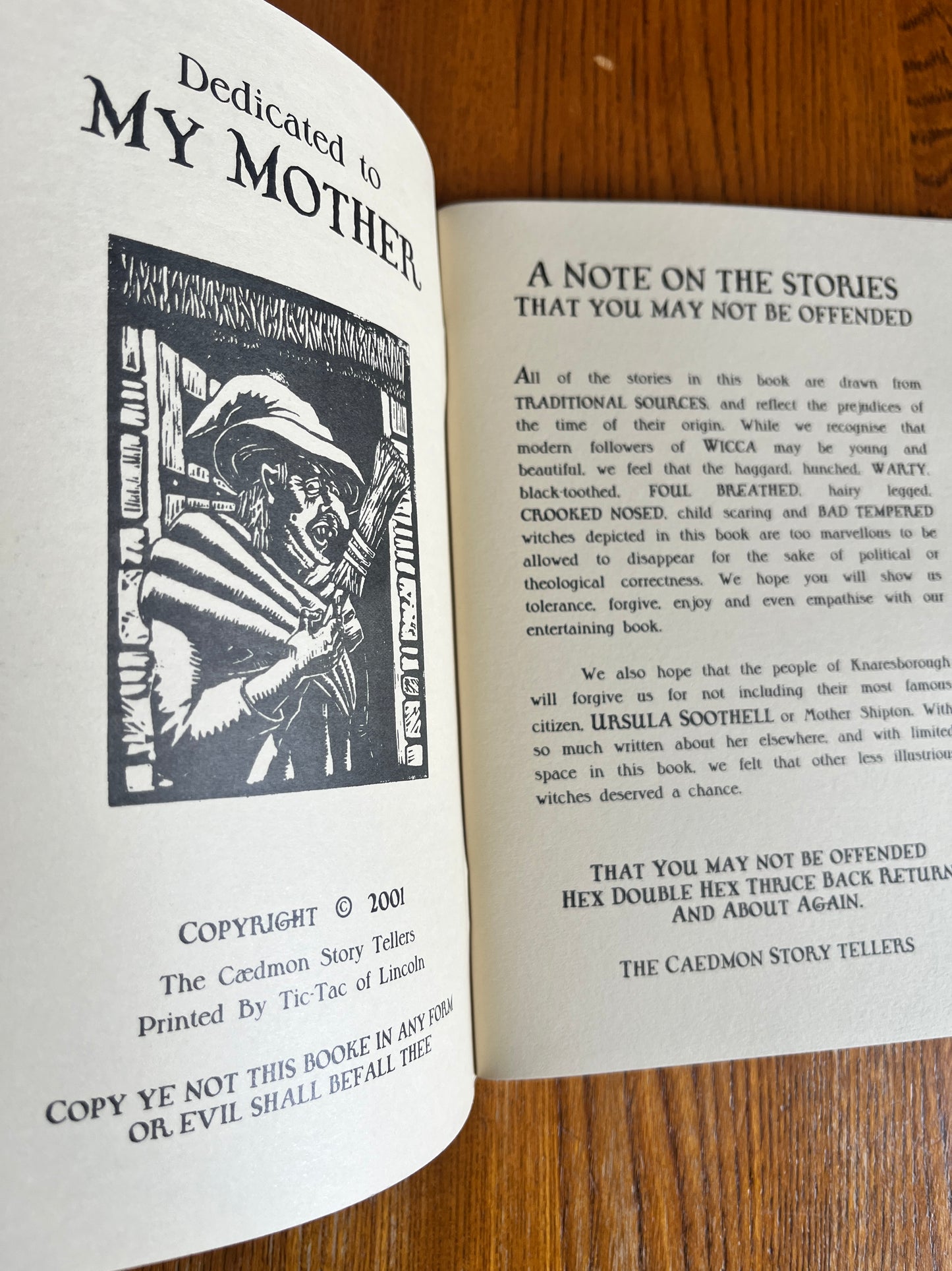 The Witches of North Yorkshire - Michael Wray, Anne Marshall & Chris Firth