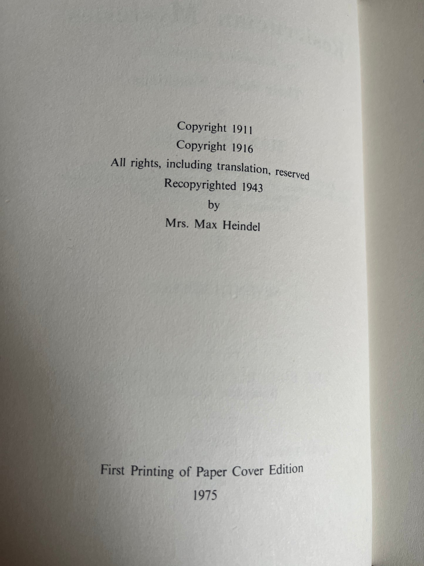 Rosicrucian Fellowship Paperback Set (5 Books) - Max Heindel (1970s)
