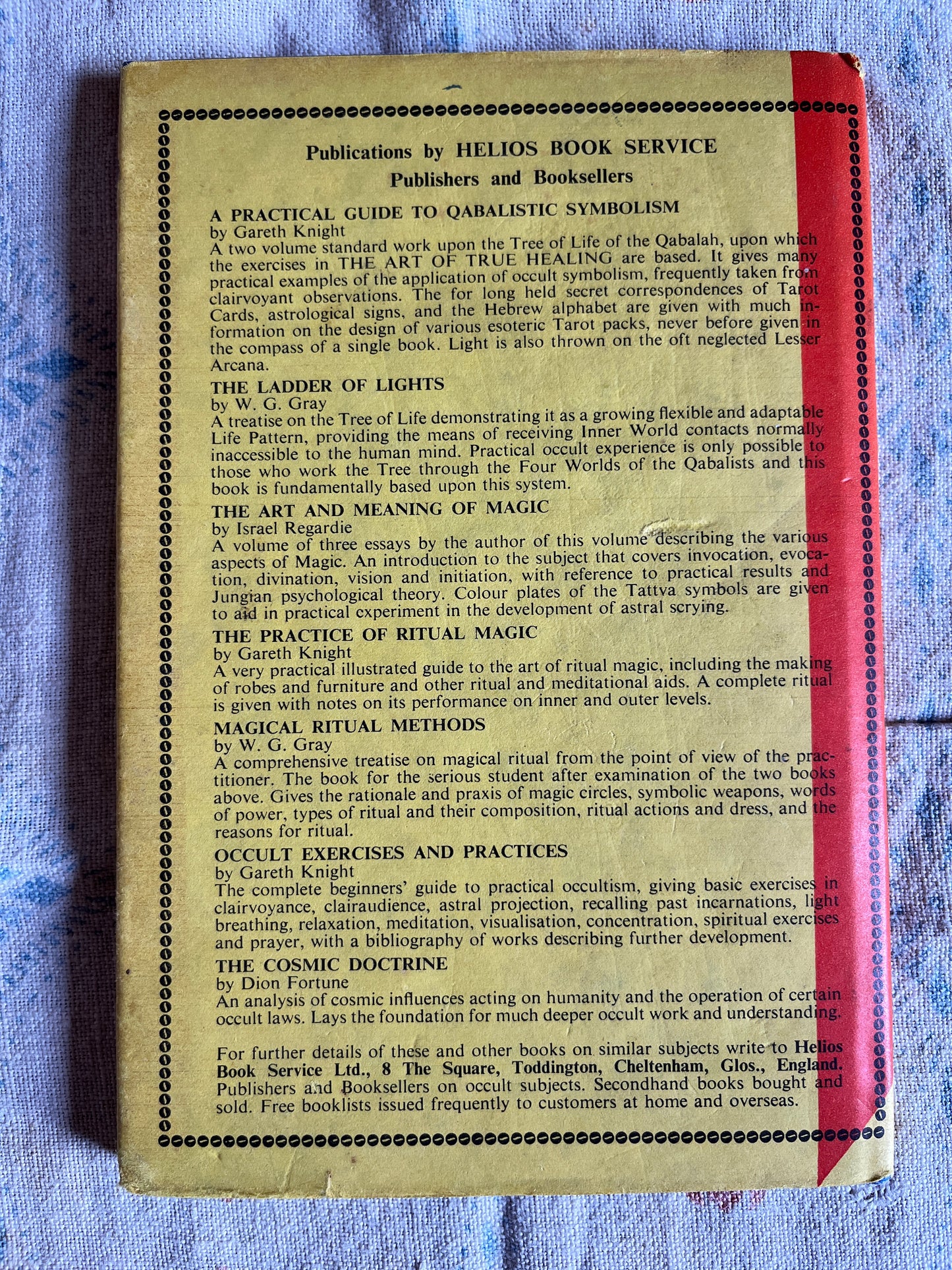The Art of True Healing - Israel Regardie (1970 Hardback)