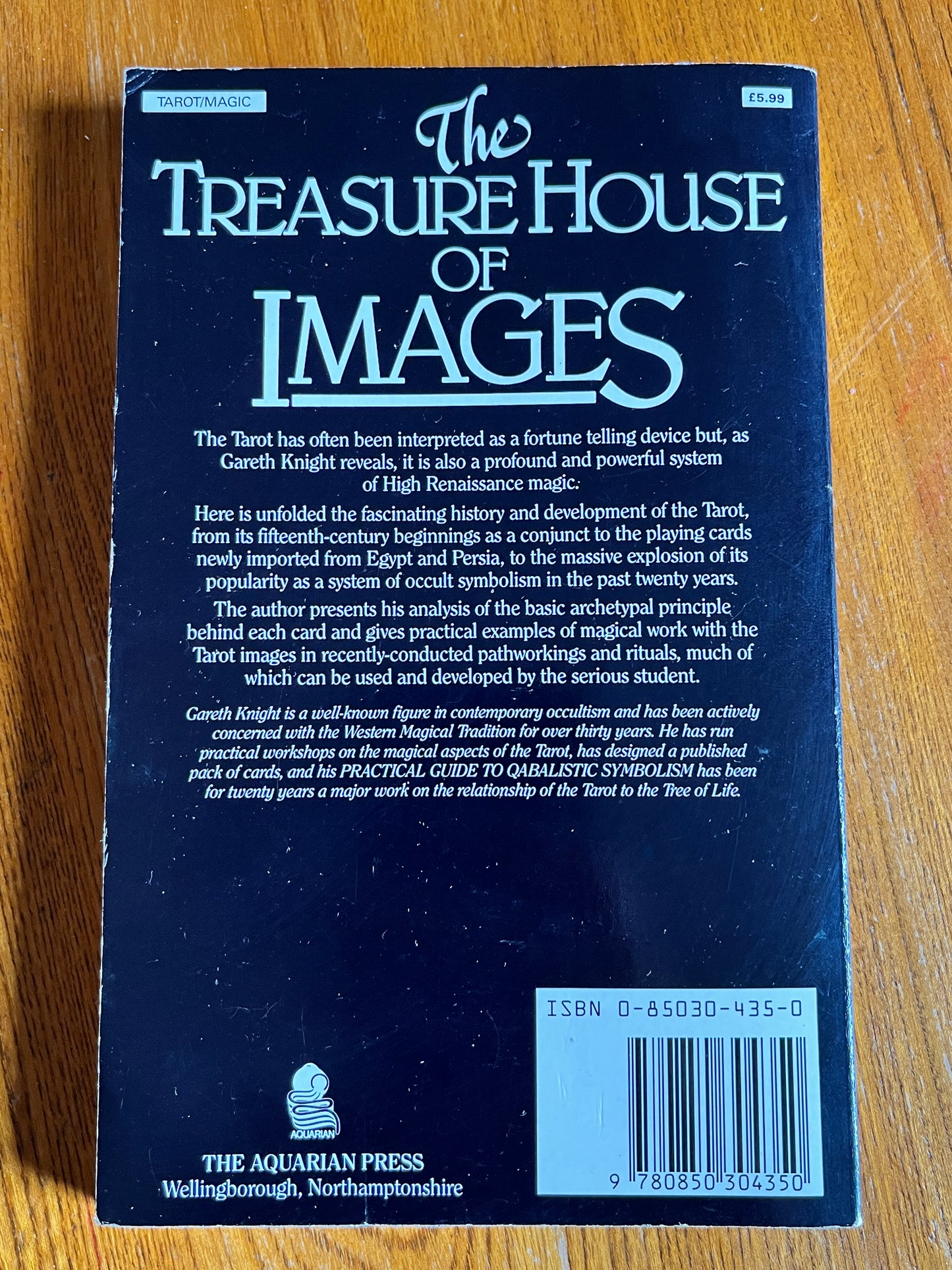 The Treasure House of Images (Tarot) - Gareth Knight (First Edition)