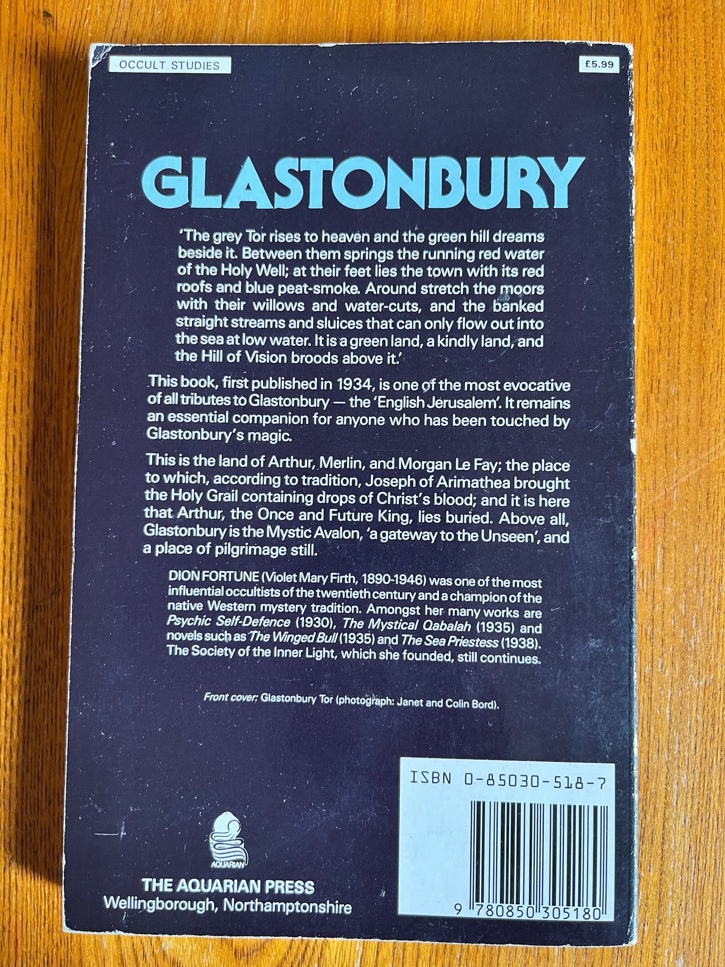 Glastonbury: Avalon of the Heart - Dion Fortune