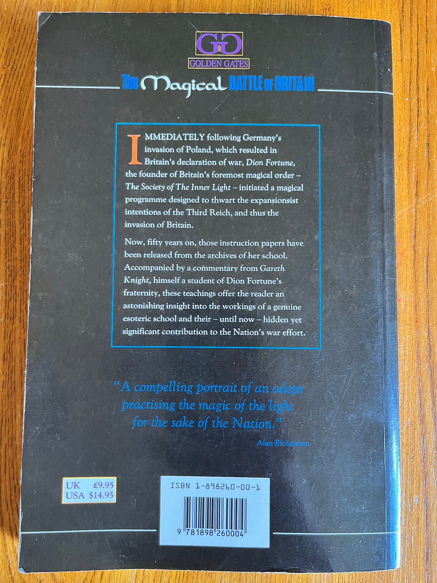 The Magical Battle of Britain - Dion Fortune (First Edition 1993)