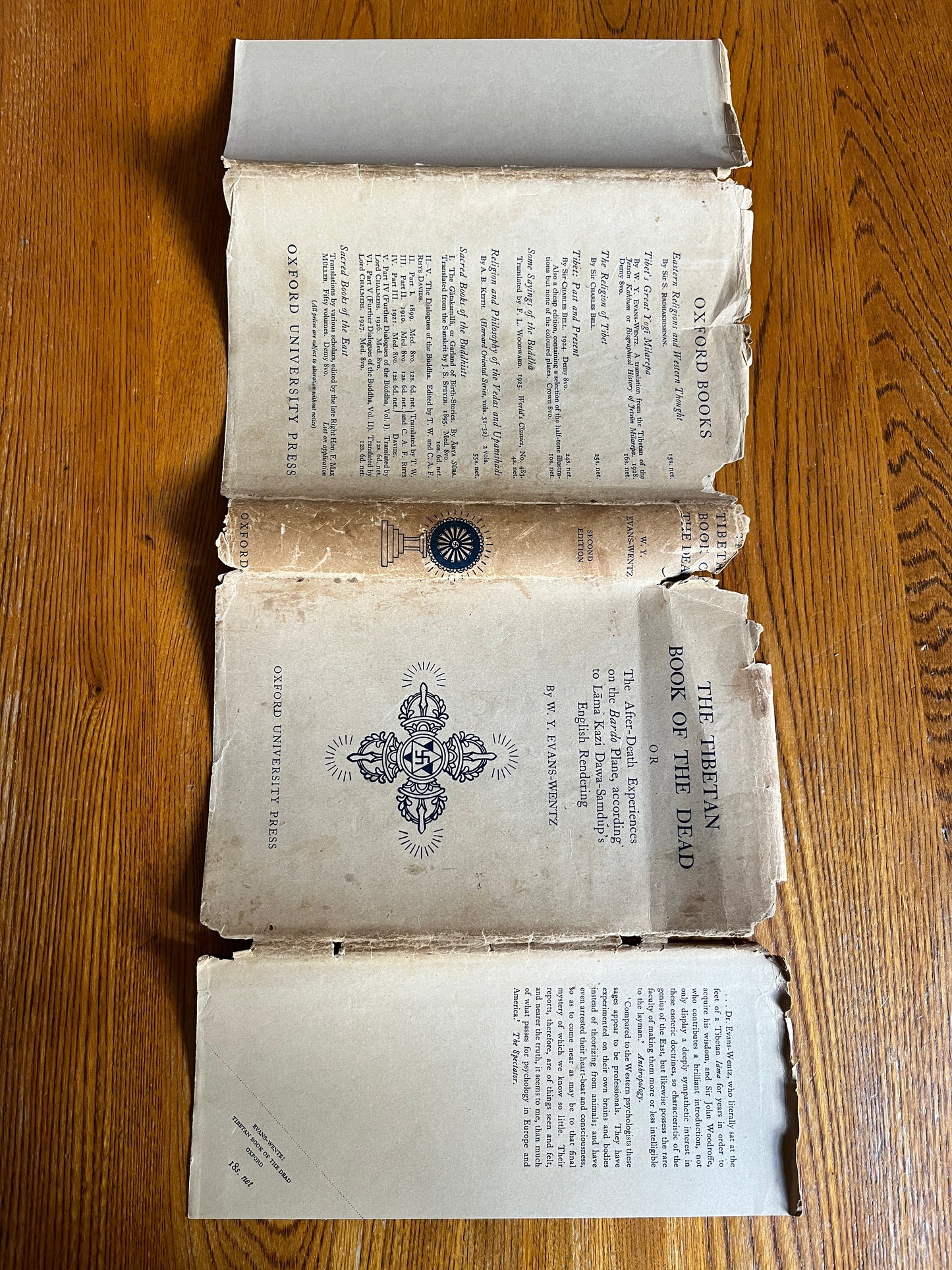 The Tibetan Book of the Dead - Lāma Kazi Dawa-Samdup and W Y Evans-Wentz (1949 Second Edition)