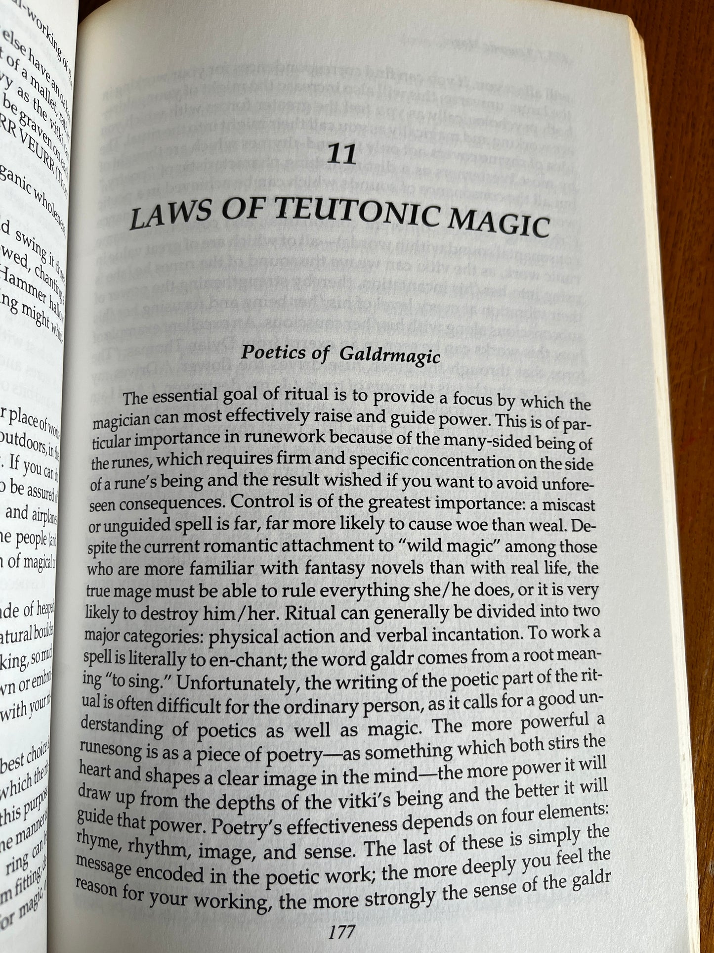 Teutonic Magic: The Magical & Spiritual Practices of the Germanic People - Kveldulf Gundarsson (First Edition)