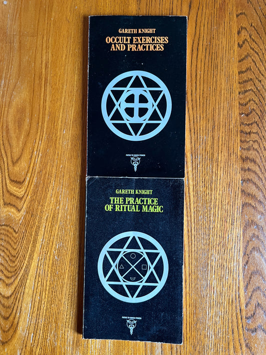 Occult Exercises and Practices (1978) & The Practice of Ritual Magic (First Edition 1976) - Gareth Knight