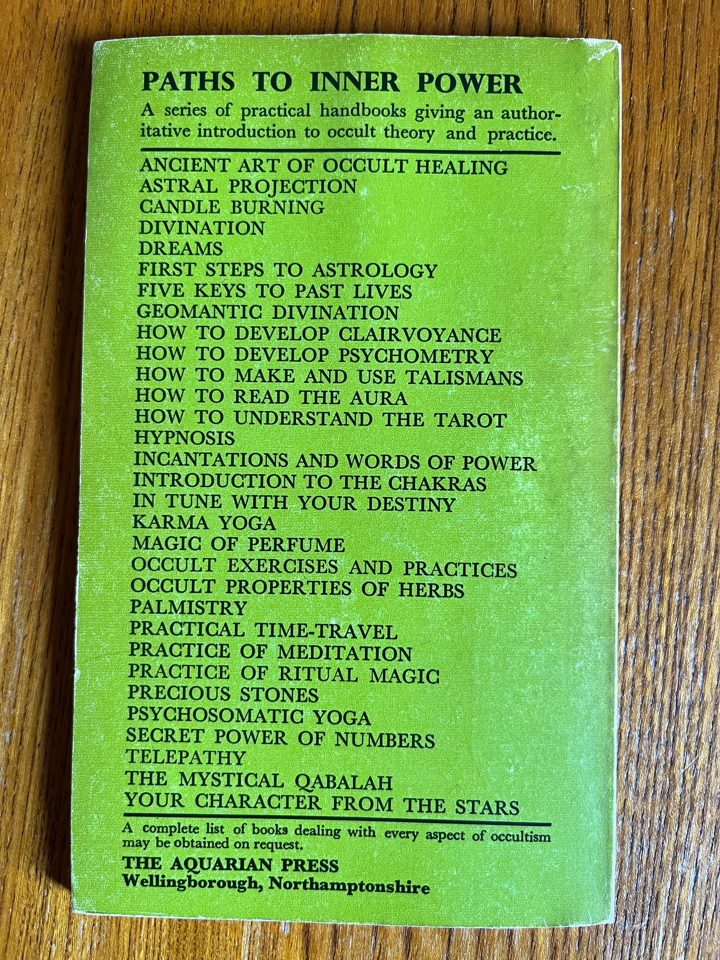 Occult Exercises and Practices (1978) & The Practice of Ritual Magic (First Edition 1976) - Gareth Knight