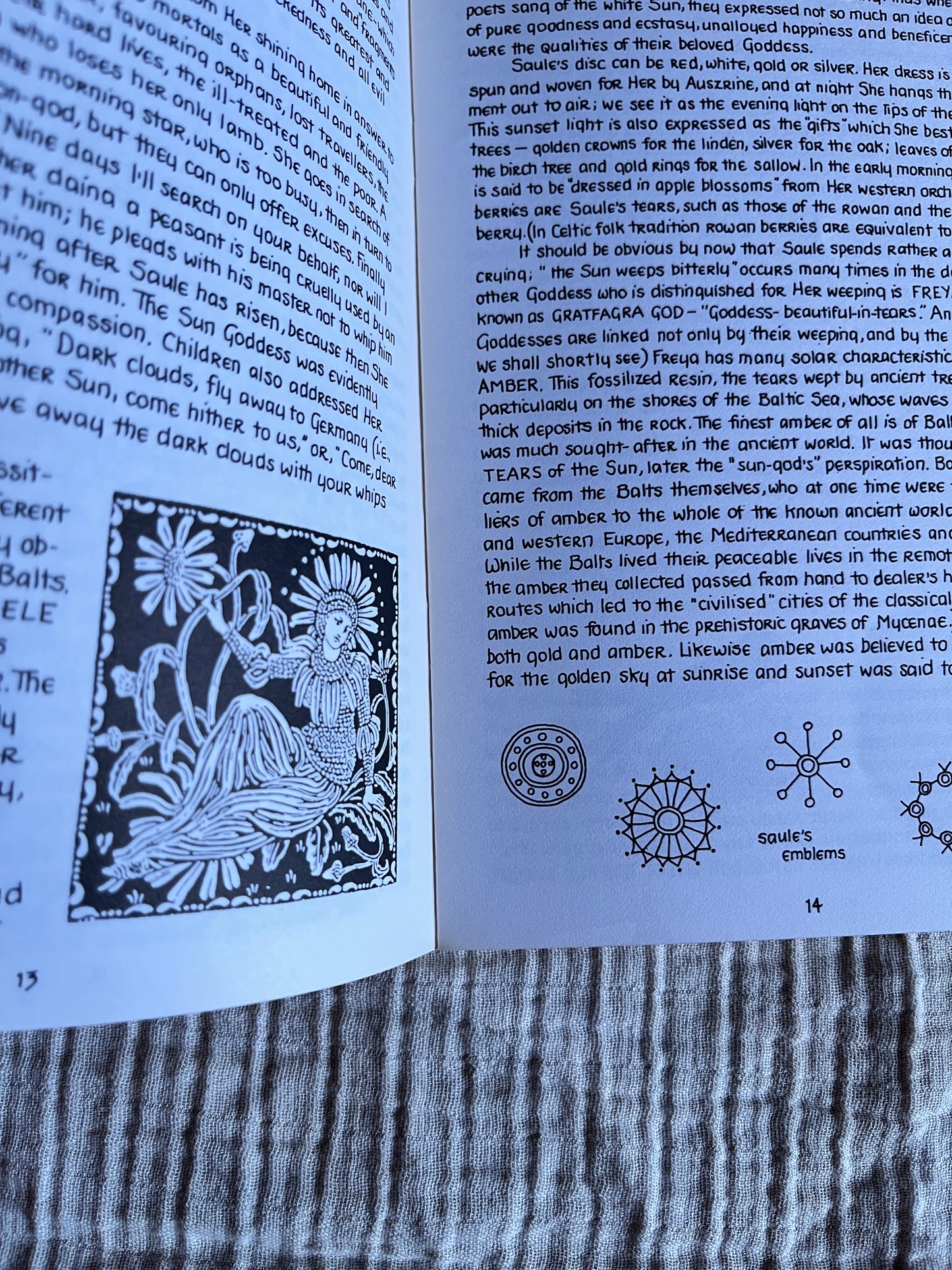 The Sun Goddess - Sinead Sula Grian (Rare Zine 1986)