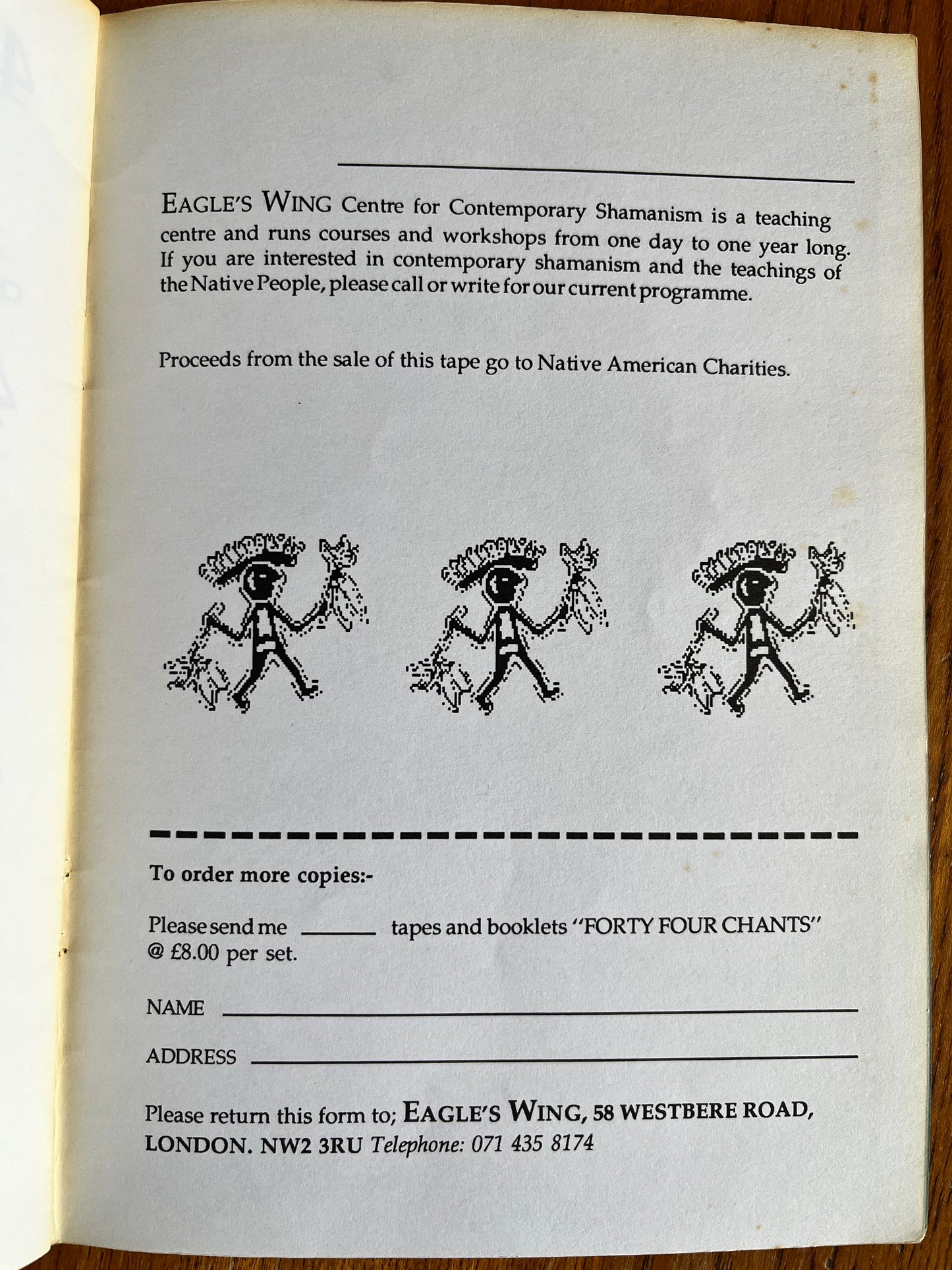 Forty Four Chants - Eagle's Wing Centre for Contemporary Shamanism