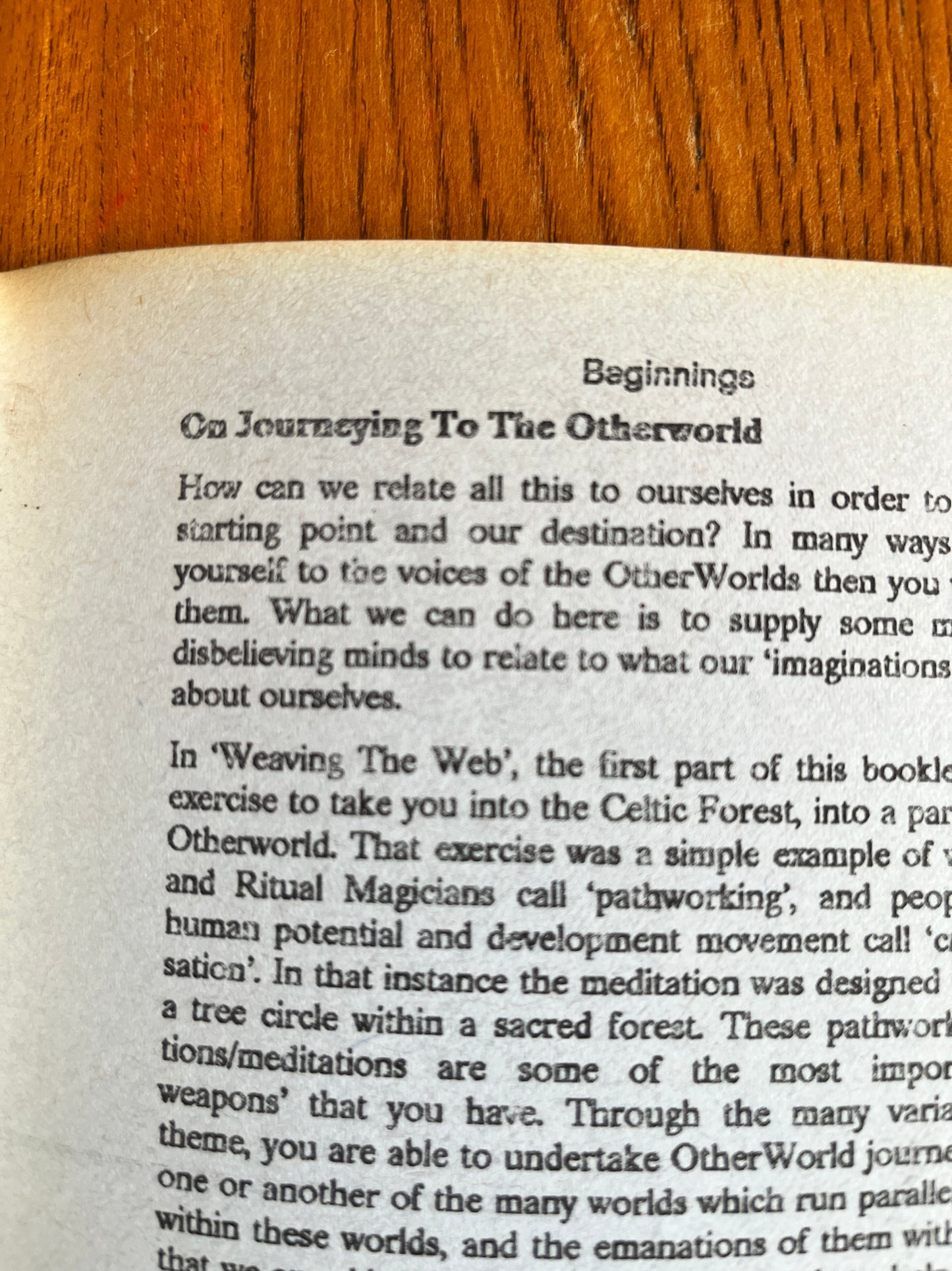 Beginnings... - Richard Westwood (Neopagan Zine, RARE)