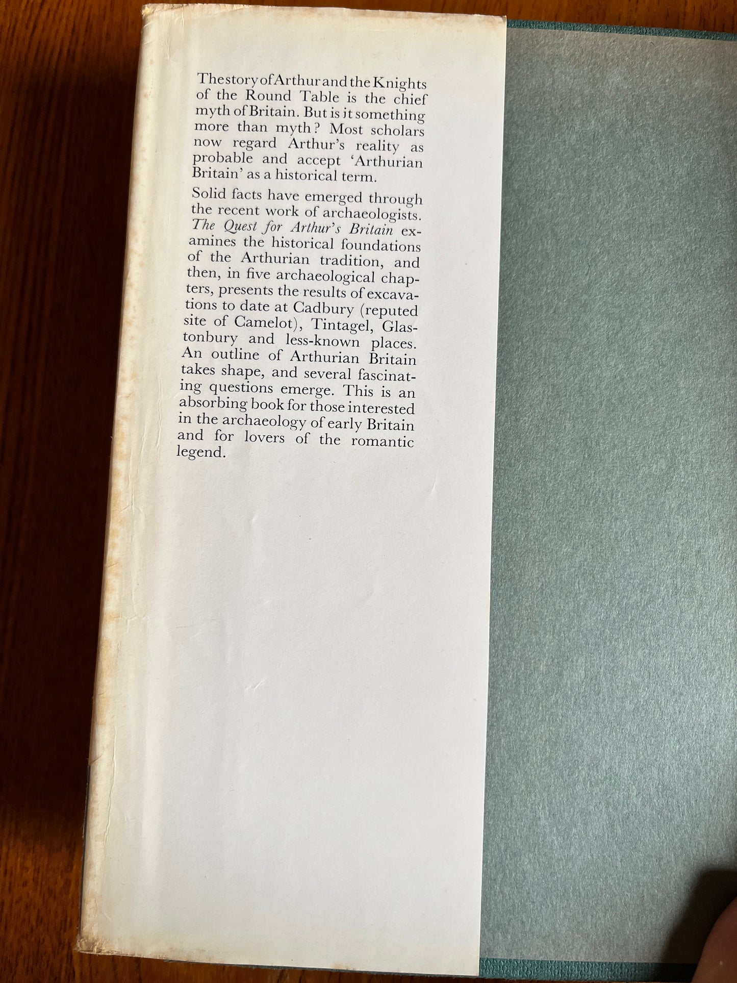 The Quest for Arthur's Britain - Ed Geoffrey Ashe
