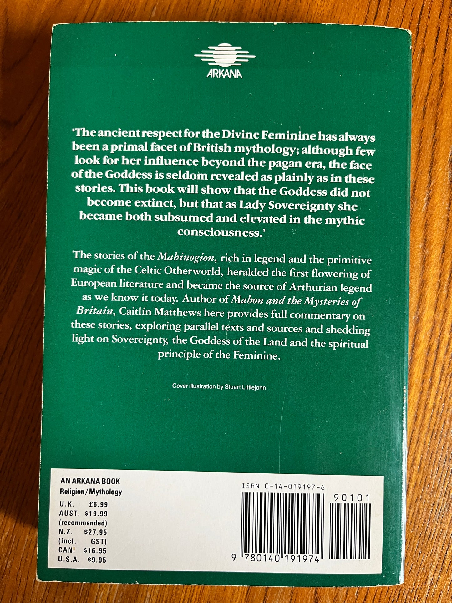 Arthur and the Sovereignty of Britain - Caitlin Matthews (First Edition)
