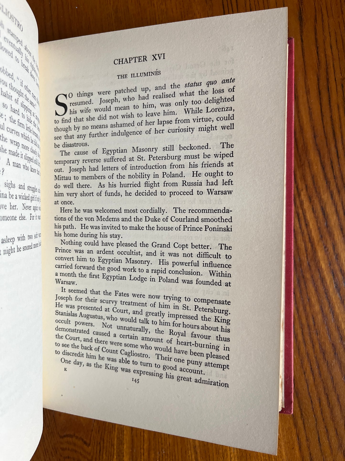 Cagliostro: The Last of the Sorcerers – Frank King
