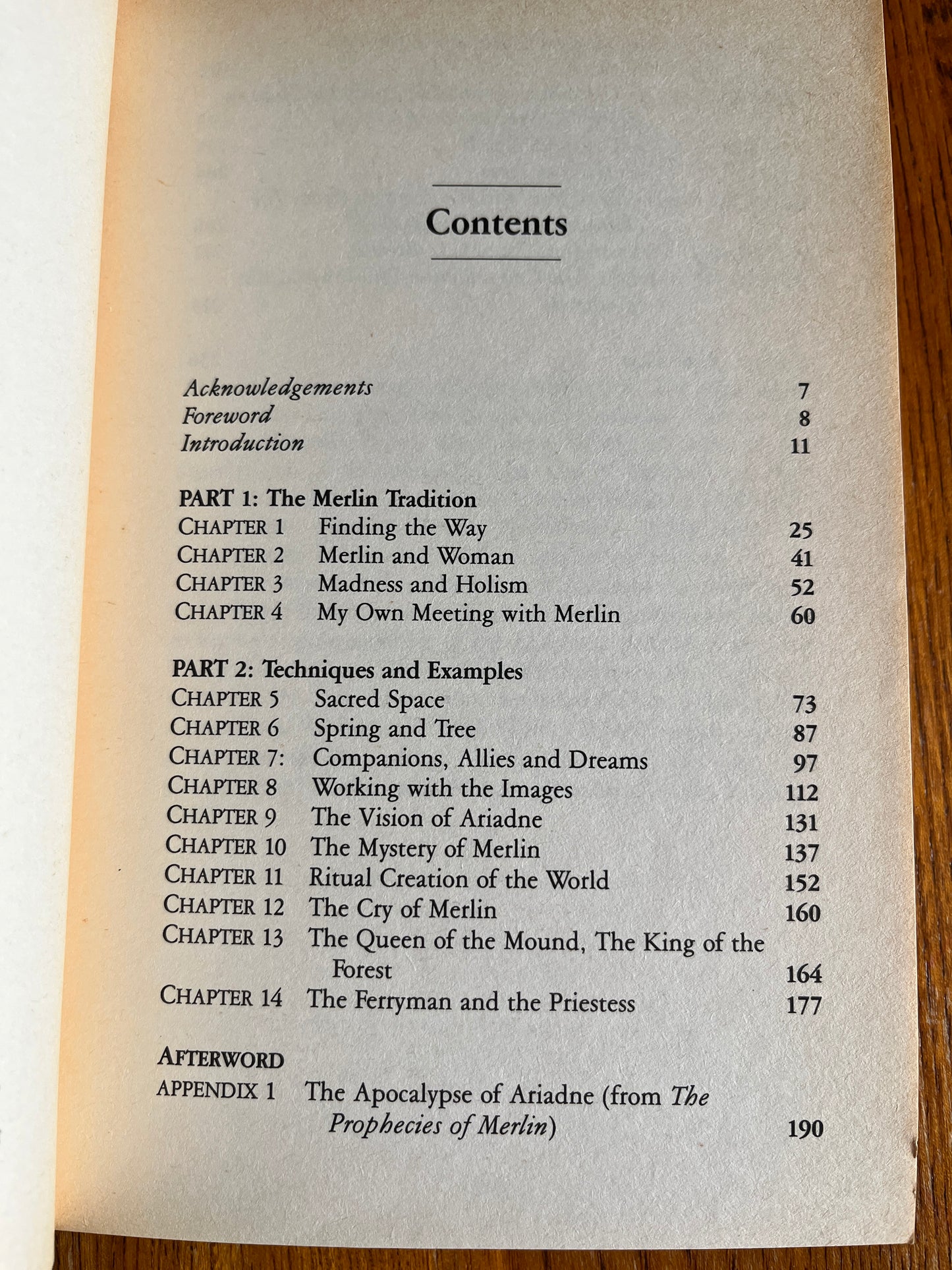 The Way of Merlin - RJ Stewart (First Edition)