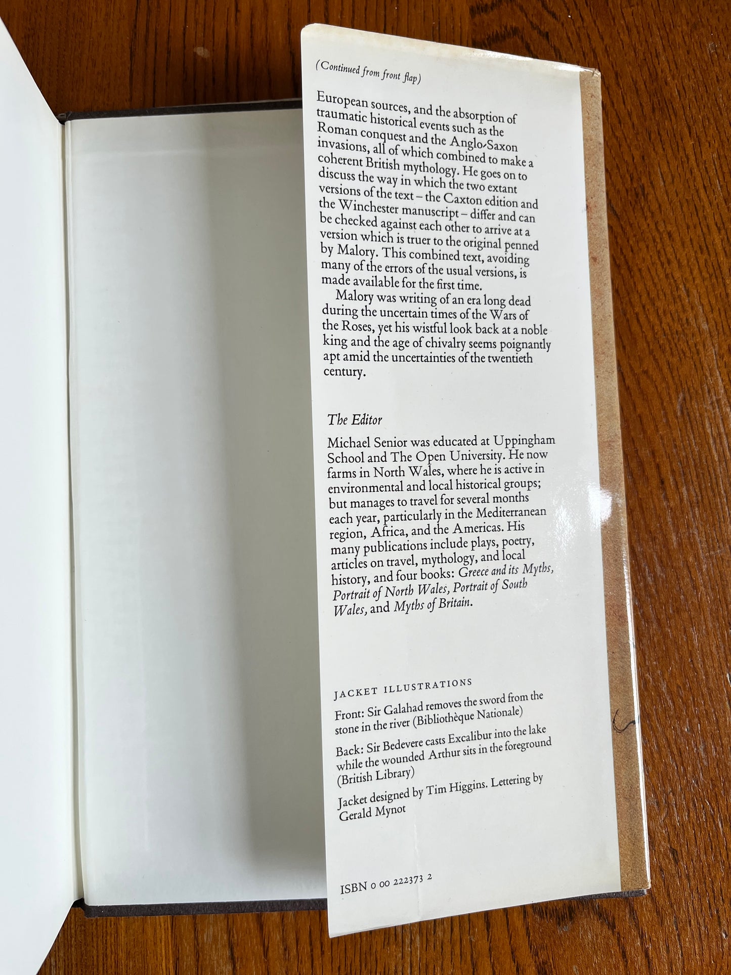 Sir Thomas Malory's Tales of King Arthur - Ed Michael Senior
