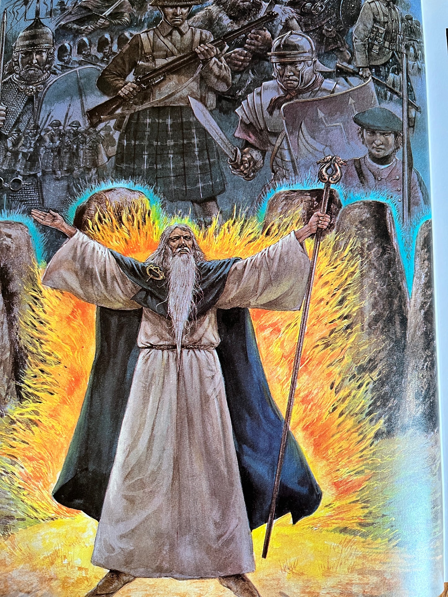 Warriors of Arthur - John Matthews & Bob Stewart, Illus Richard Hook