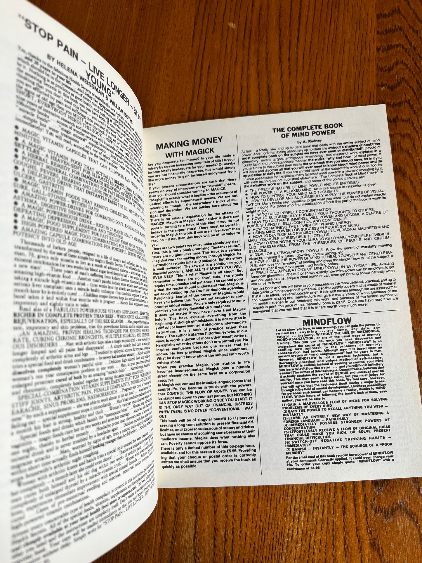 Amazing Prophecies of the Great Seers - B Elaine Webster & Marcus T Bottomley (1986 Finbarr First Edition)