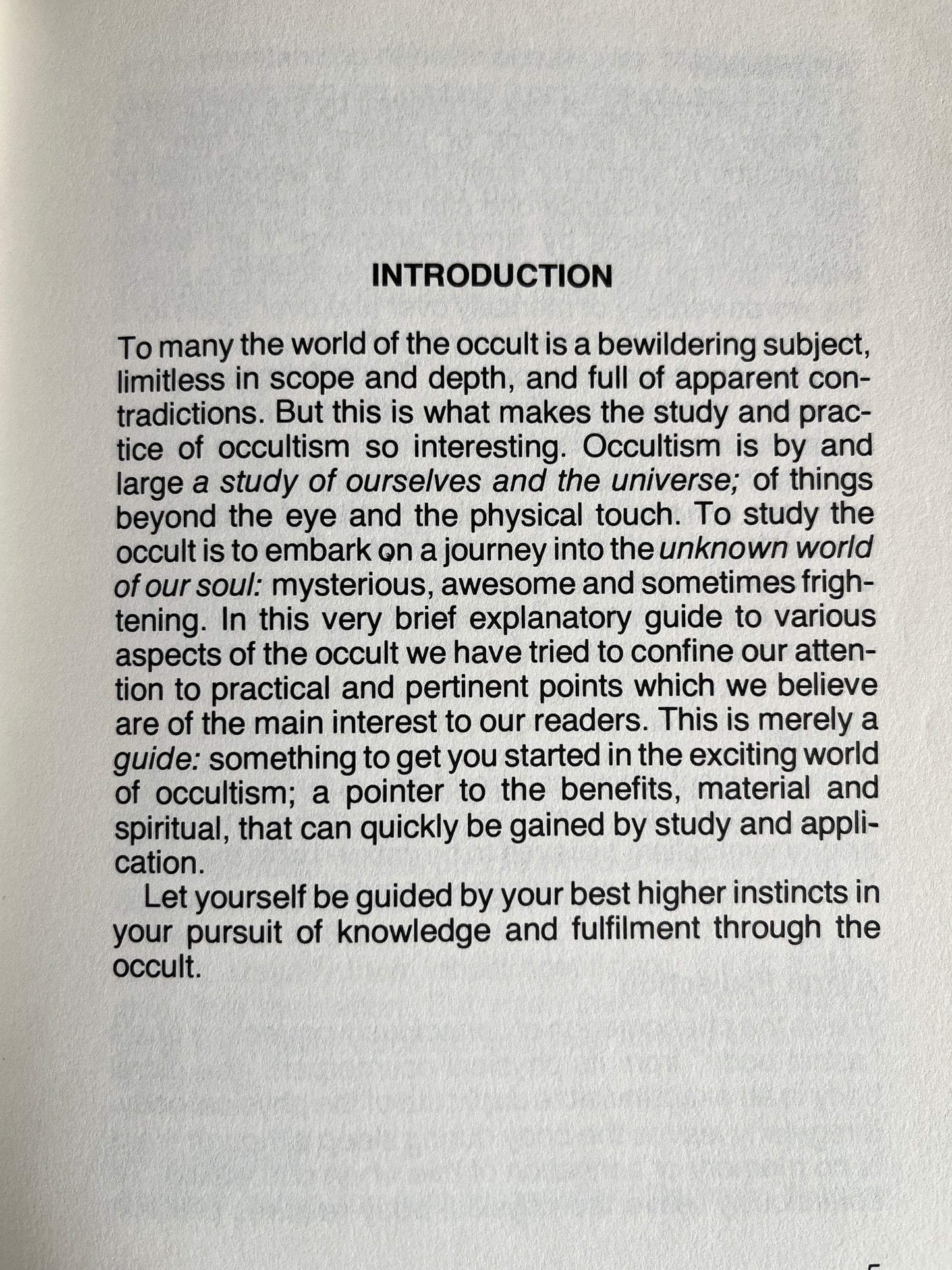 An A to Z Guide to Practical Application of the Occult - P F Barge (1982 Finbarr First Edition)