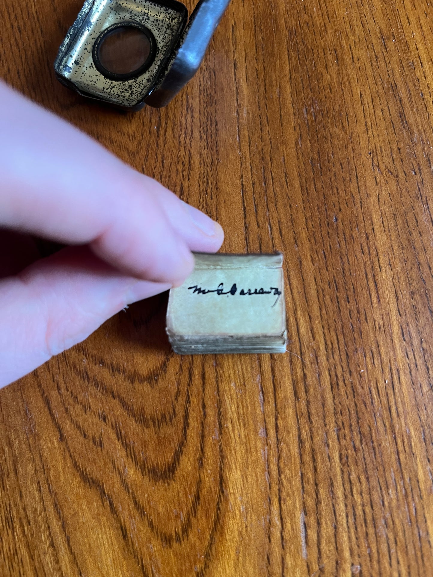 Miniature Dictionary - David Bryce and Son of Glasgow