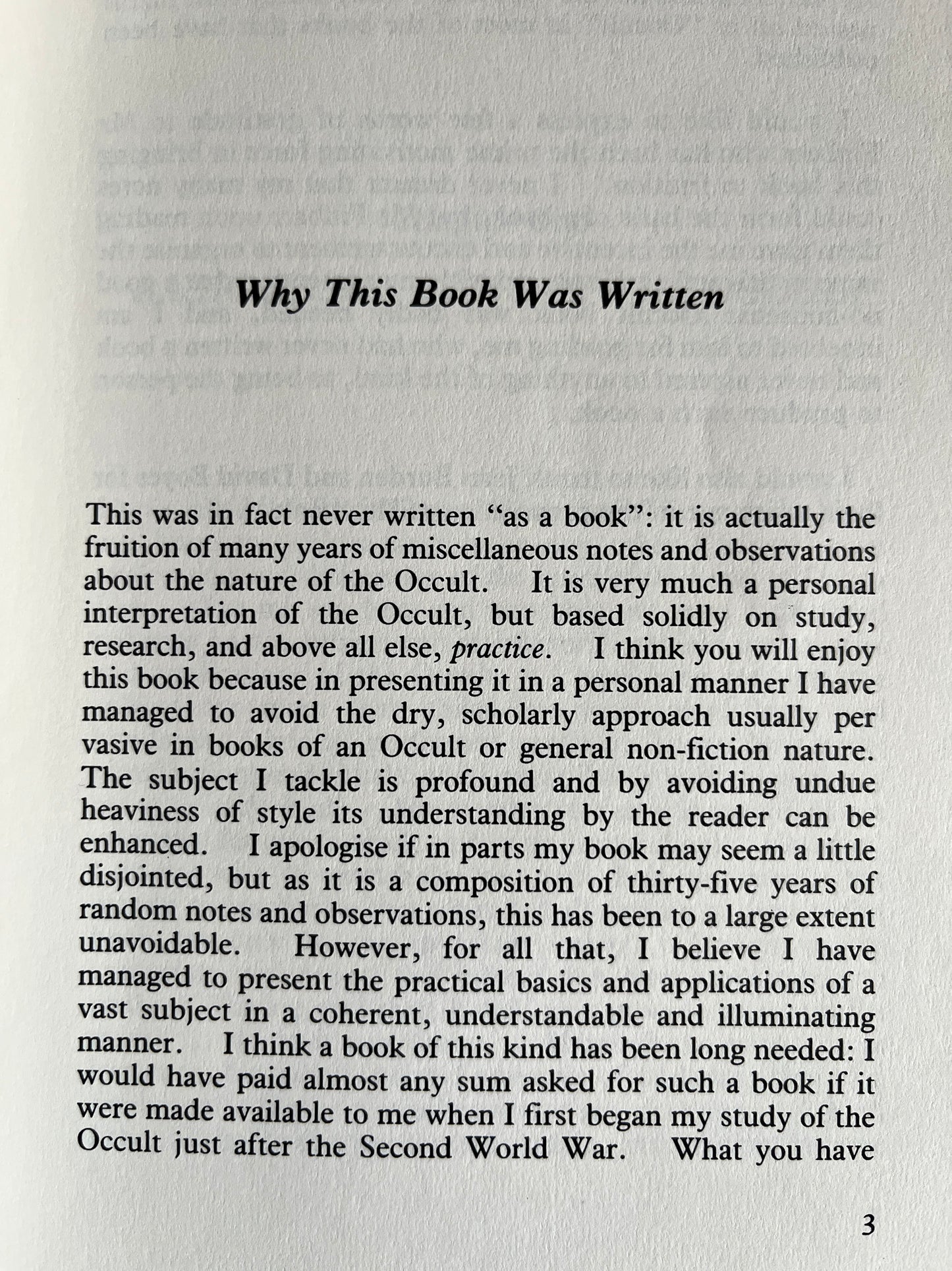 Genuine Occultism: Its Theory and Practice - Wilfred Jenkins (Finbarr First Edition 1984)