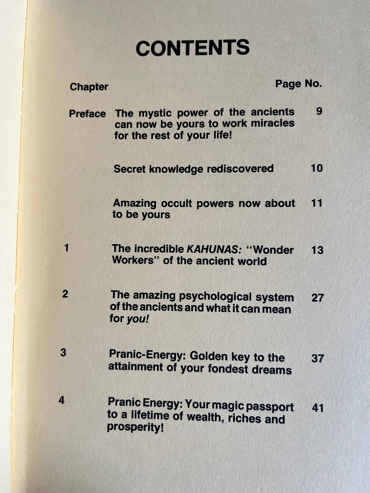 Pranic Energy: Mystic Power of the Ancients - Julia Sanderson (1981 Finbarr First Edition)