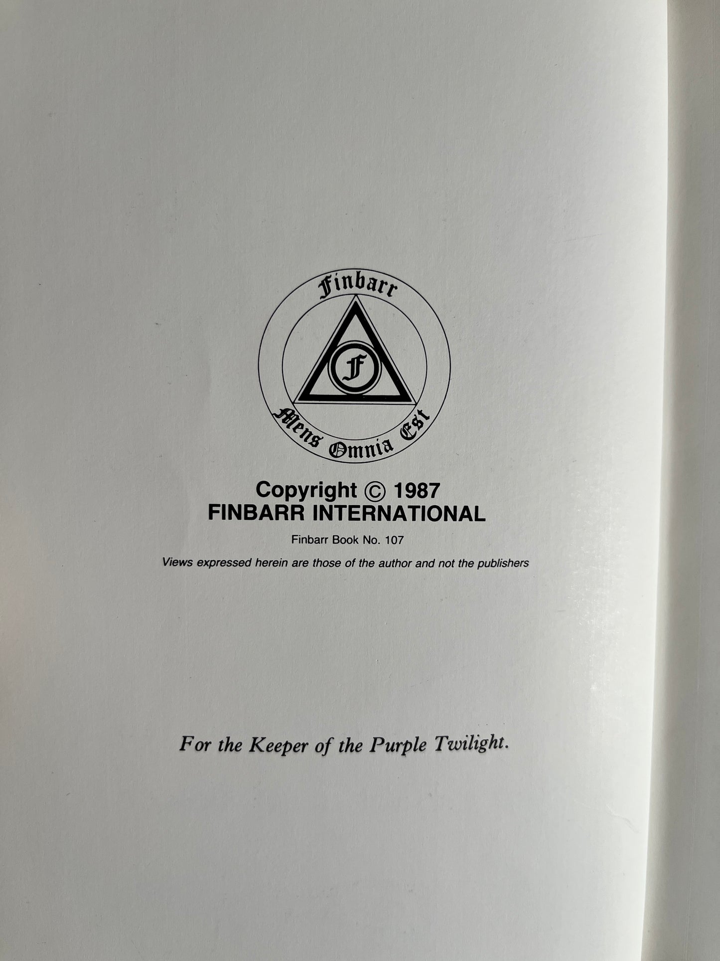 Pyramid: Incantations of the Ancient Egyptians - Carl Nagel (1987 Finbarr First Edition)