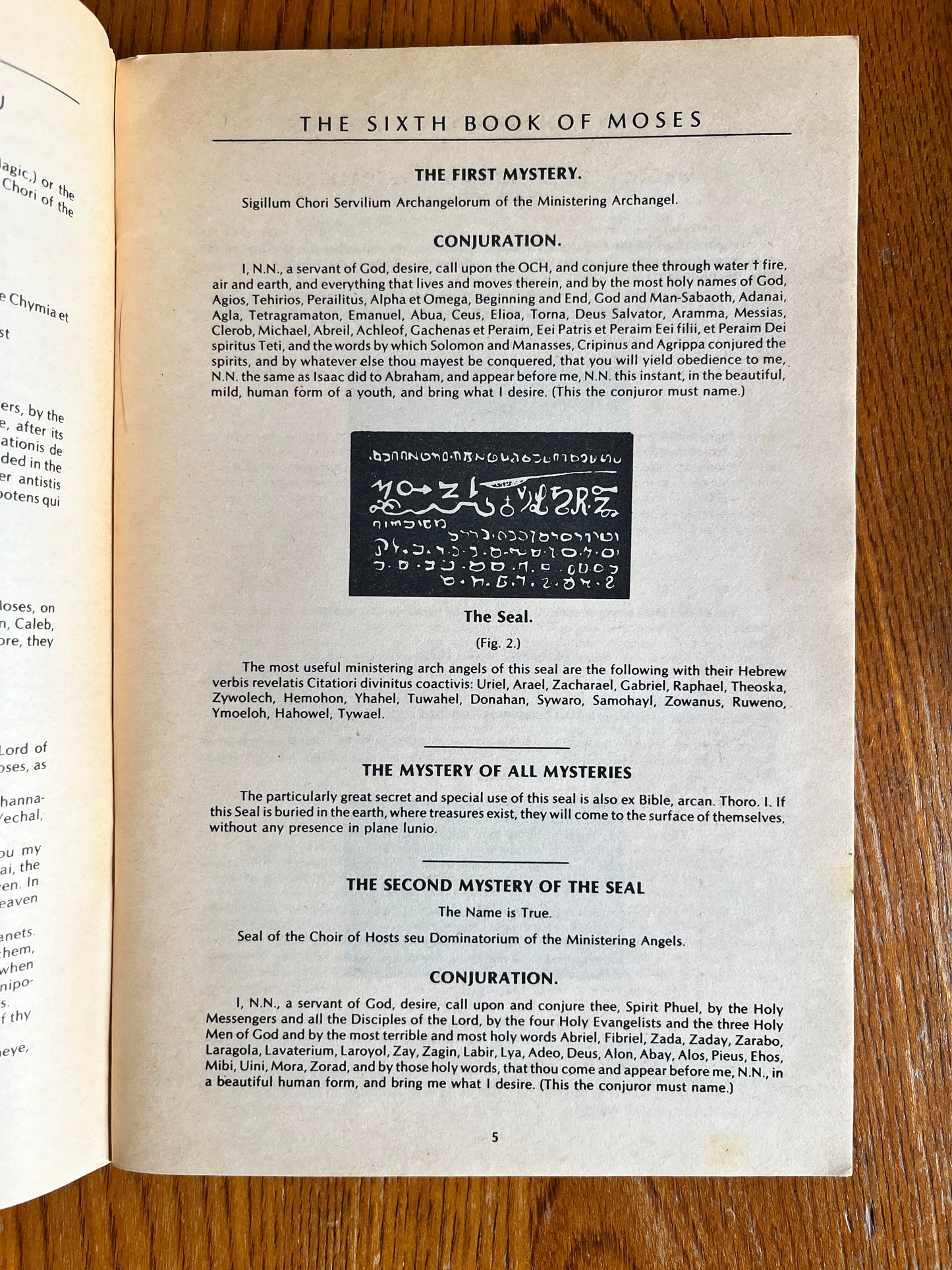 The 6th and 7th Books of Moses or Moses' Magical Spirit Art