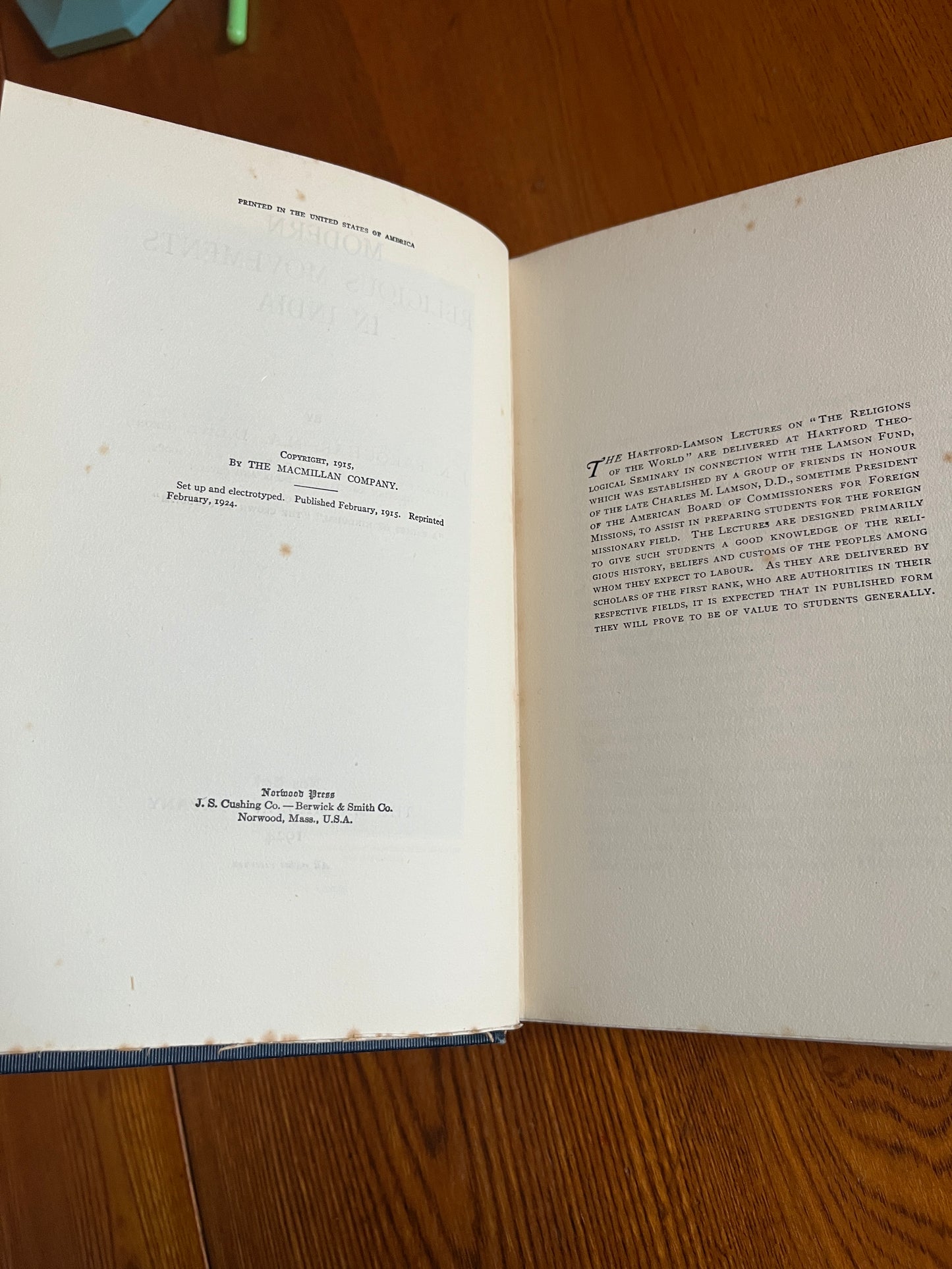 Modern Religious Movements in India – J. N. Farquhar