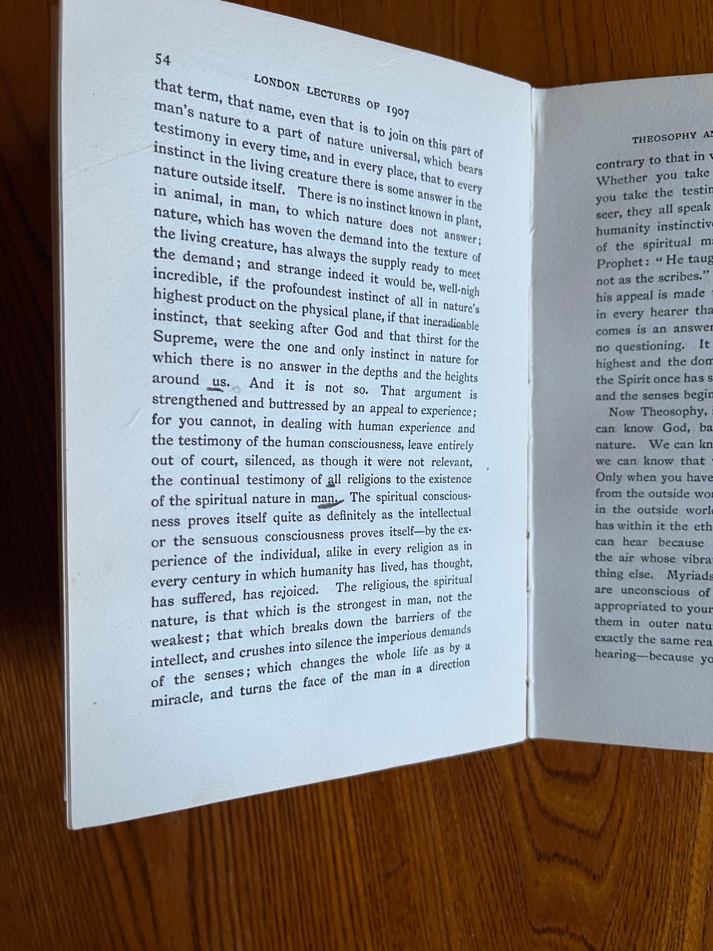Theosophical London Lectures 1907 – Annie Besant
