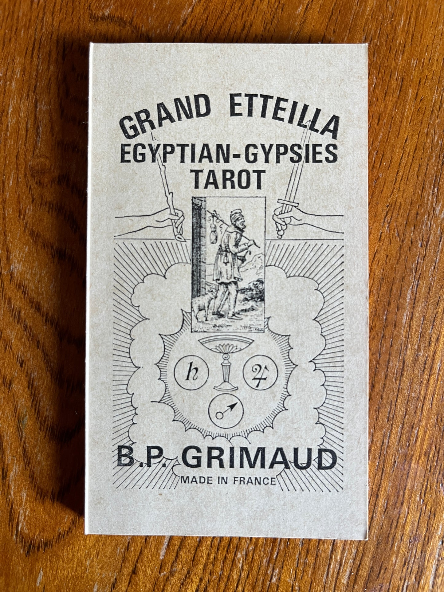 Grand Etteilla Egyptian Gypsies Tarot 1969