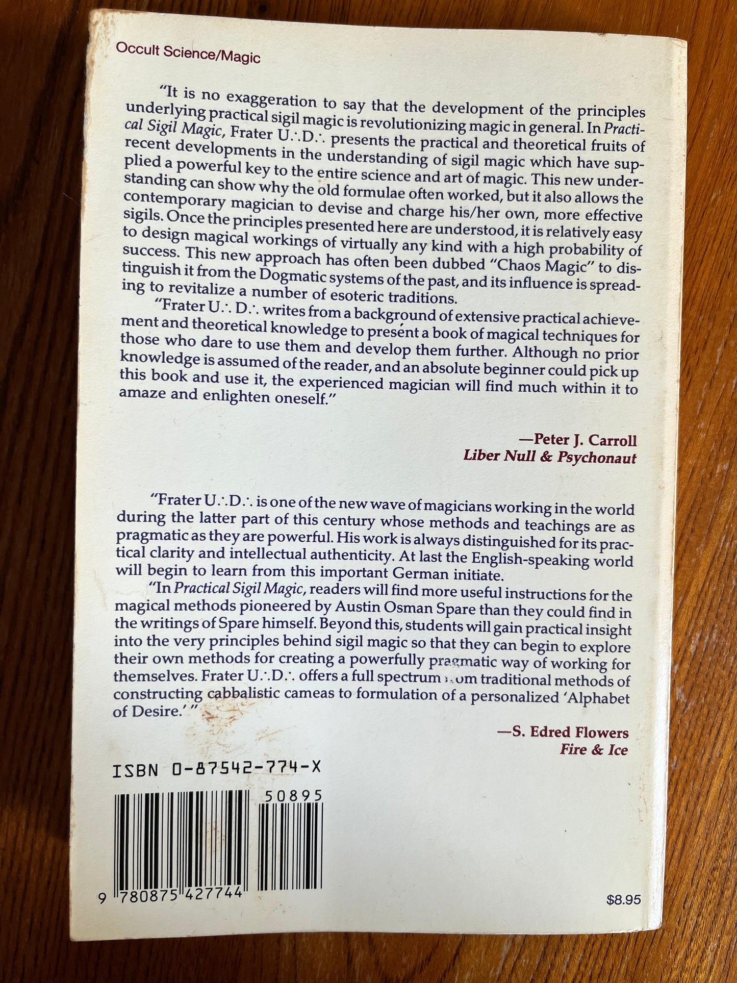 Practical Sigil Magic - Frater U .'. D .'. (First Llewellyn Edition 1990)