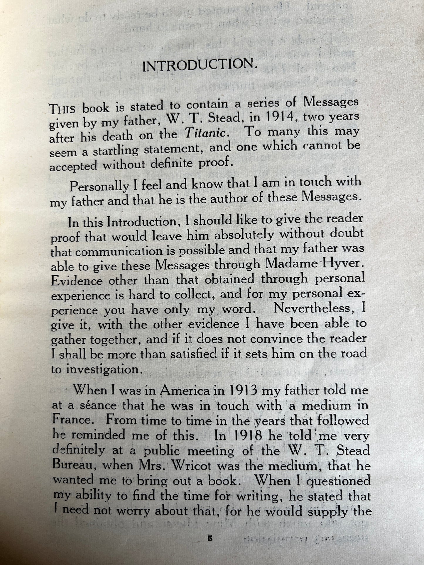 Communication with the Next World: The Right and Wrong Methods - William T. Stead (channelled by Madame Hyver)