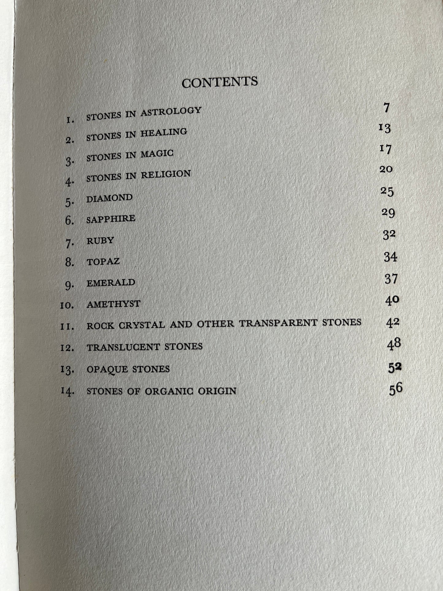 Precious Stone - W B Crow (1970 Hardback)