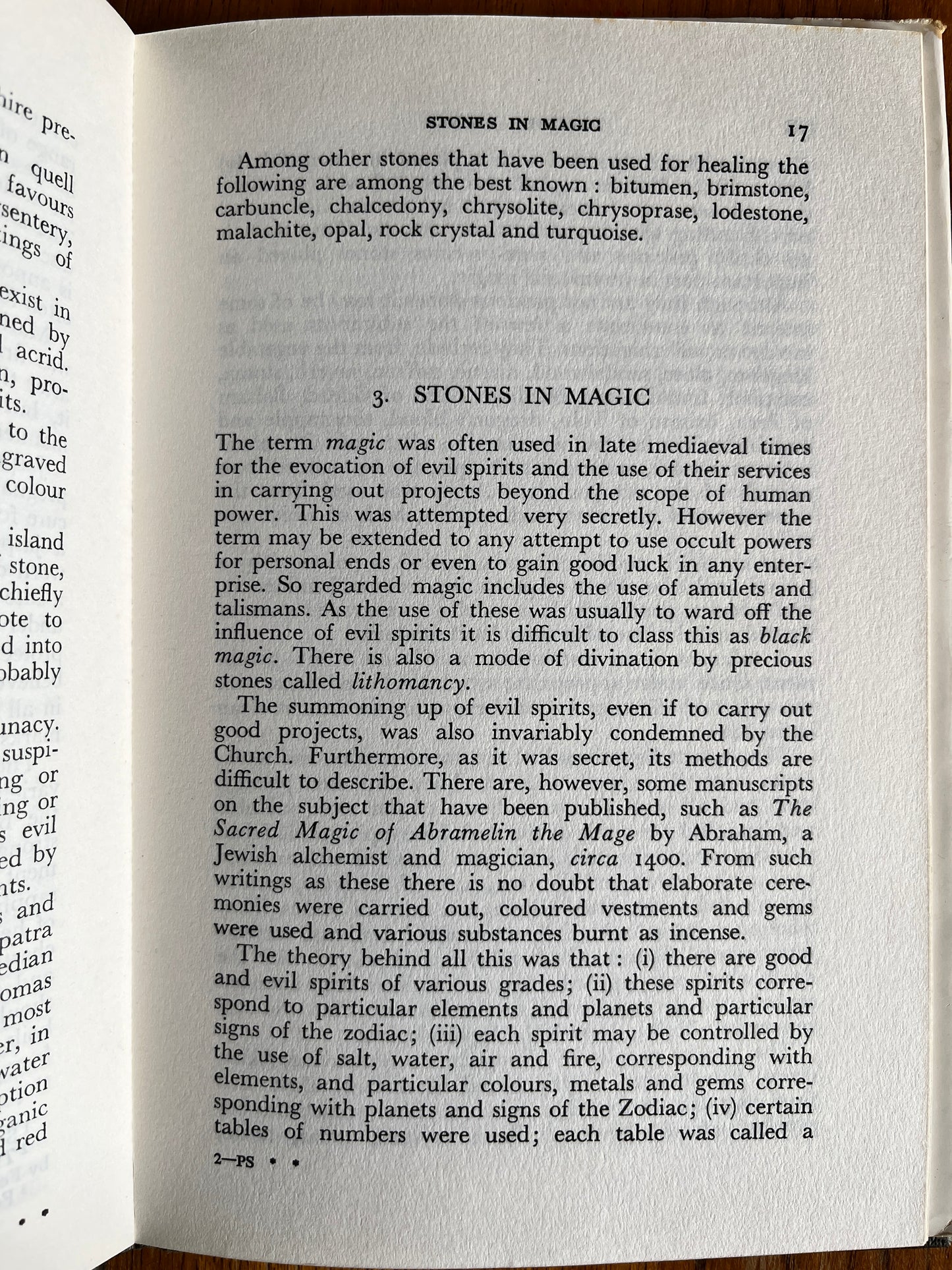 Precious Stone - W B Crow (1970 Hardback)