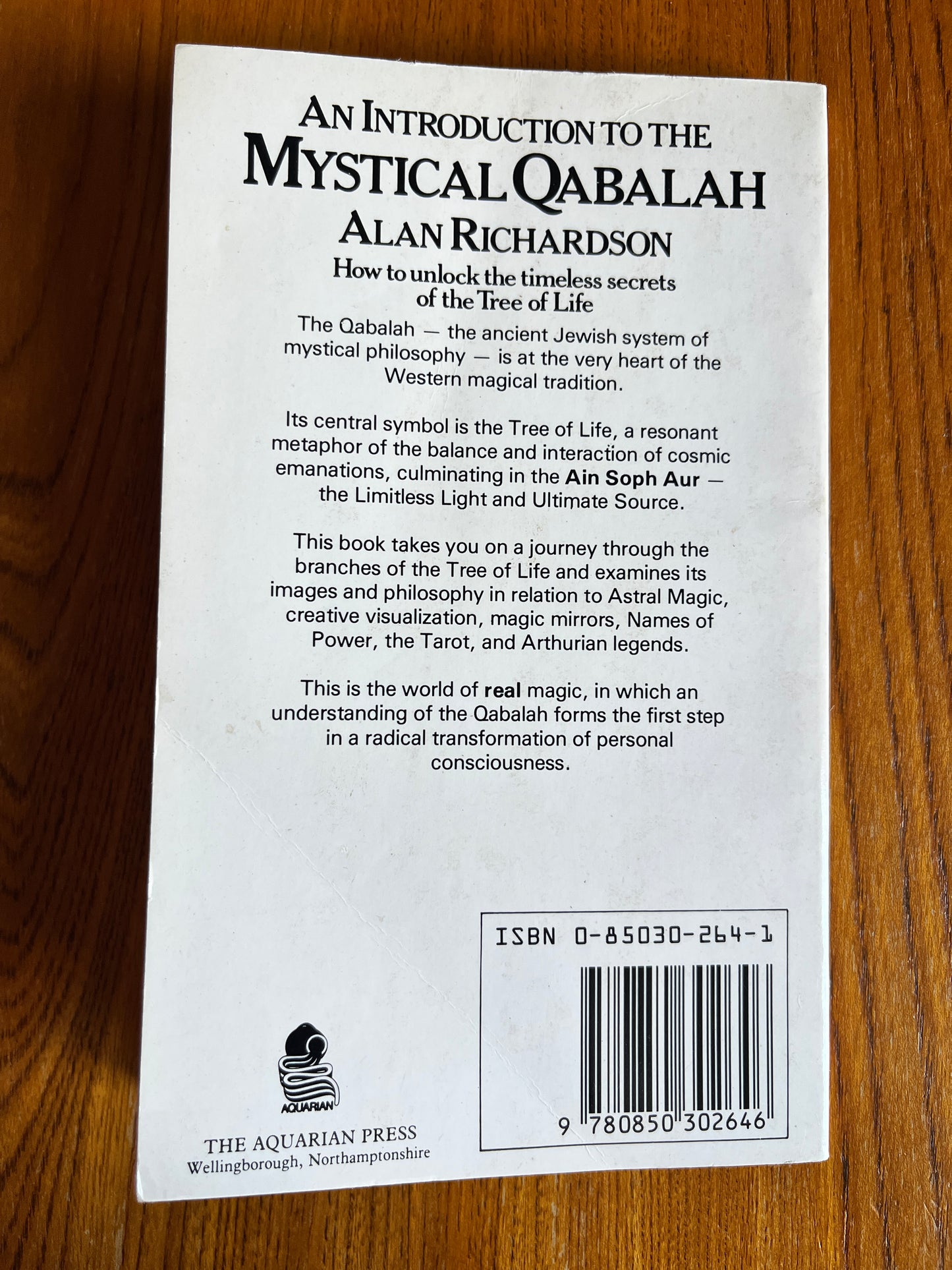 An Introduction to the Mystical Qabalah - Alan Richardson