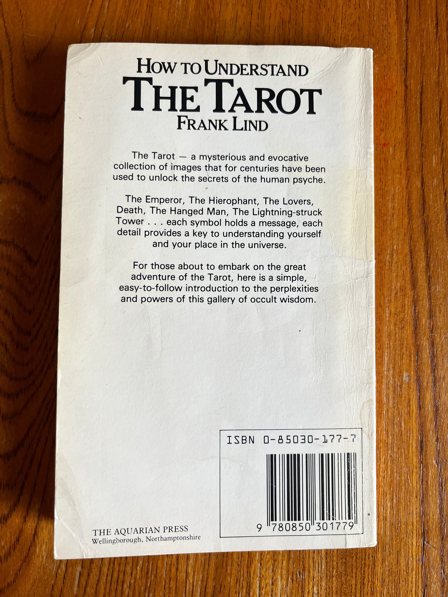 How to Understand the Tarot - Frank Lind