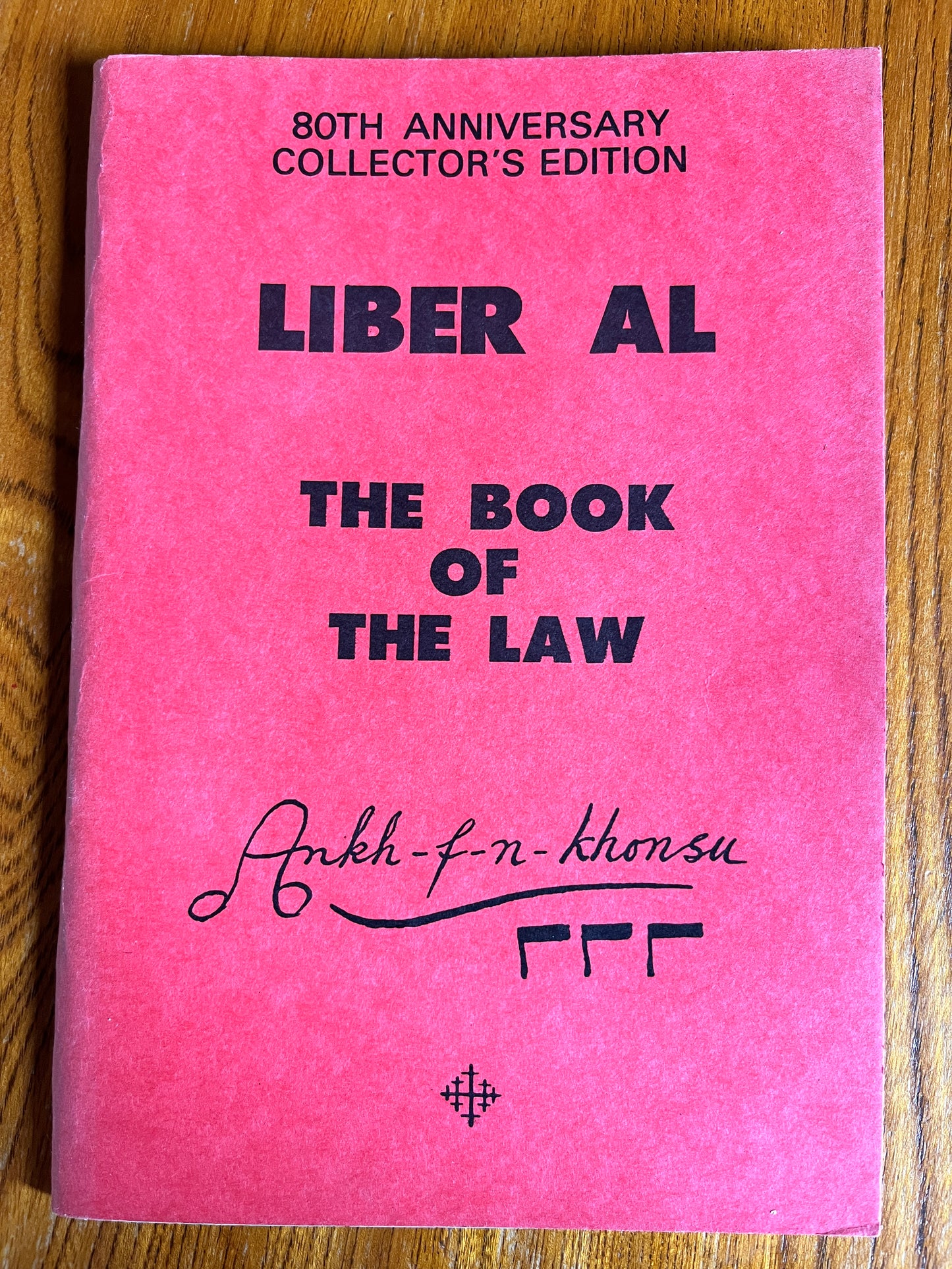The Book of the Law - Aleister Crowley (80th Anniversary Heka-Baka Books edition)
