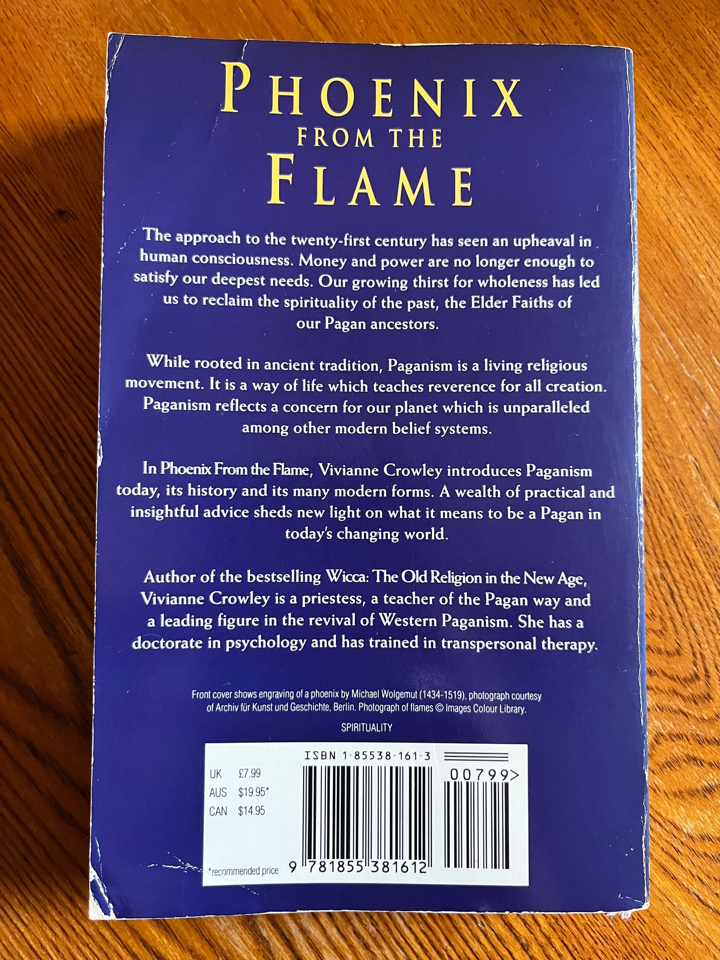 Phoenix from the Flame - Vivianne Crowley (First Edition)