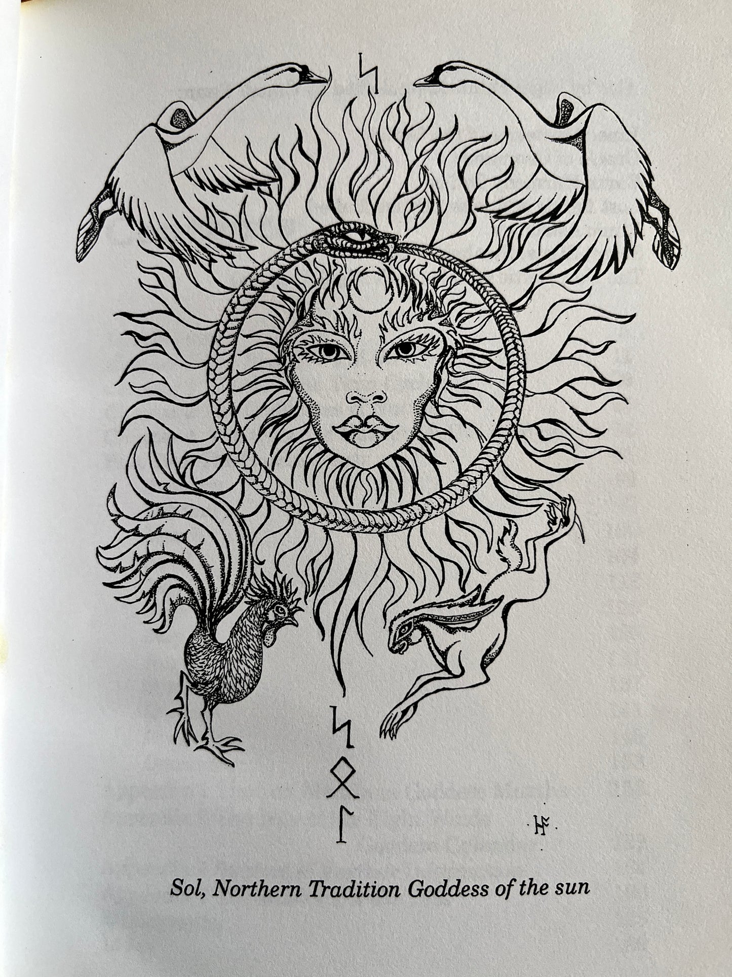 The Goddess Year - Nigel Pennick & Helen Field (First Edition)