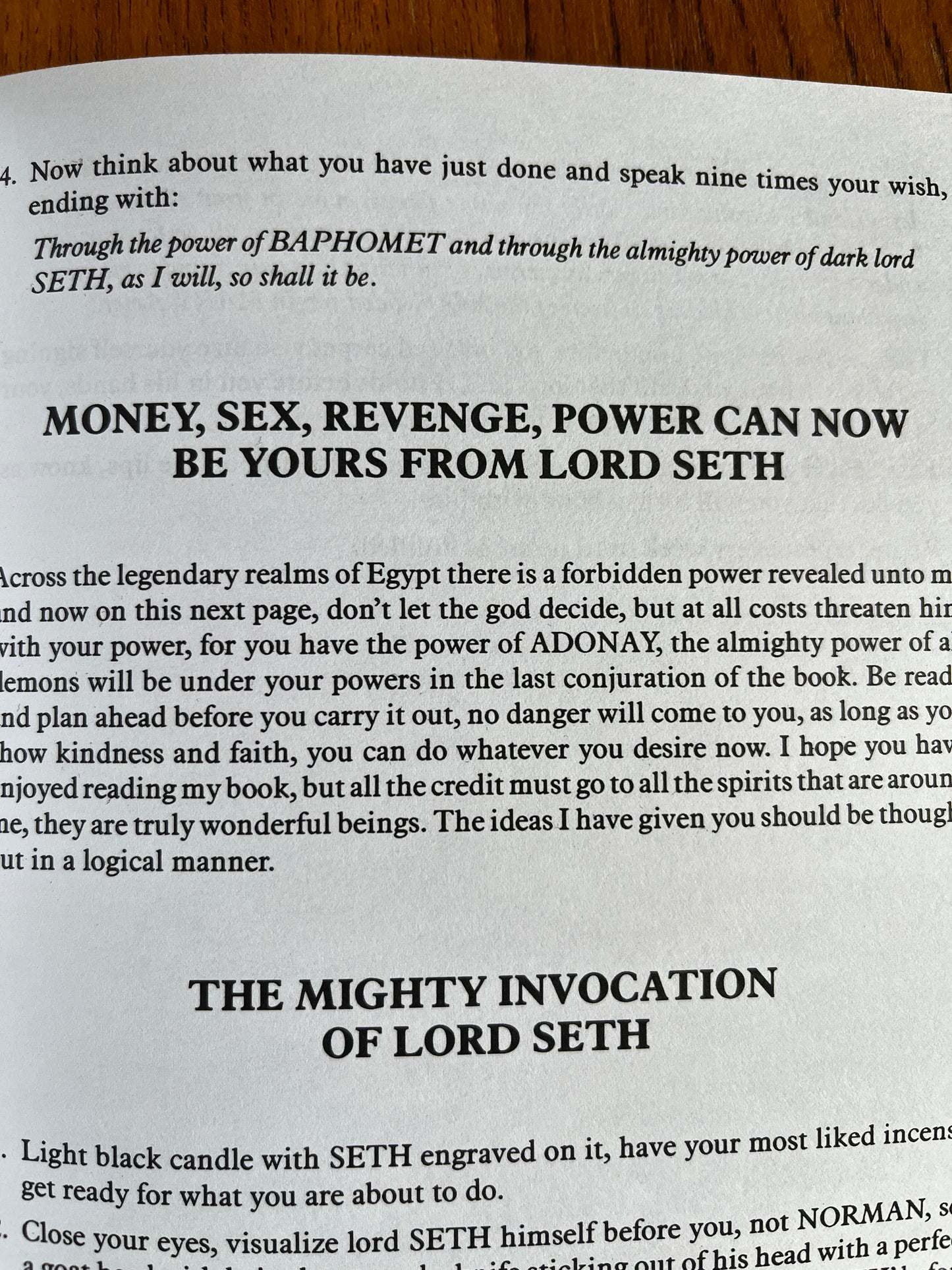 The Ancient Callings of Dark Lord Seth: A Guide of Powerful Conjurations - Oliver Bowes