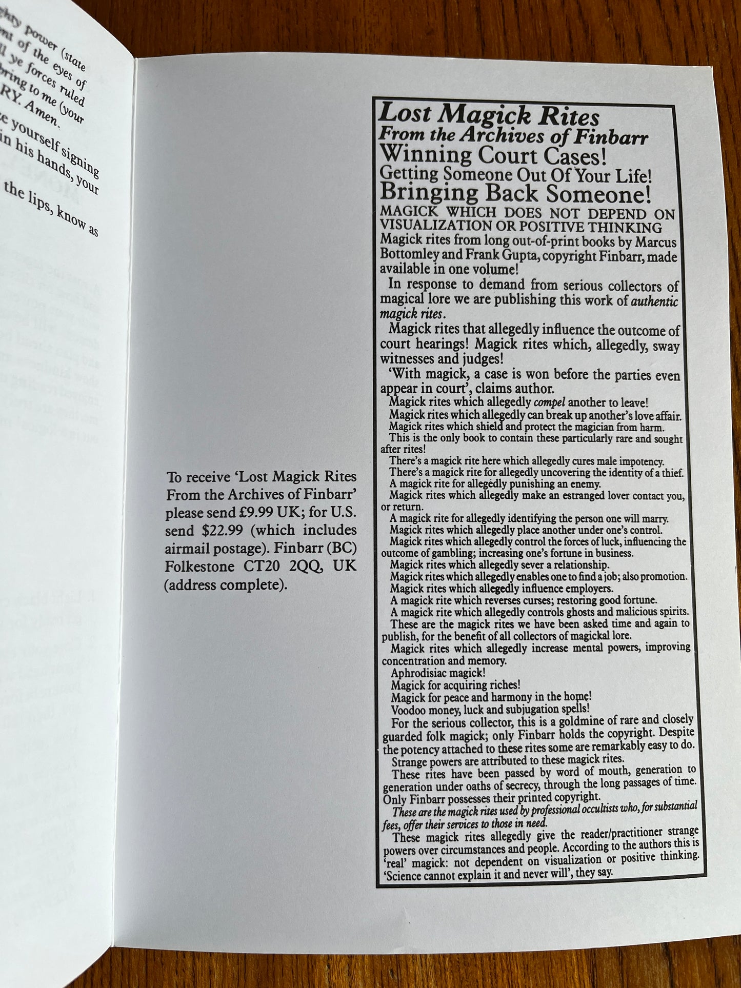 The Ancient Callings of Dark Lord Seth: A Guide of Powerful Conjurations - Oliver Bowes