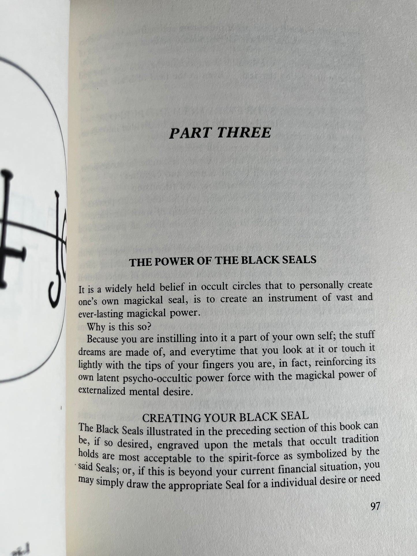 The Black Seals of Solomon the King - Carl Nagel (Finbarr First Edition 1989)